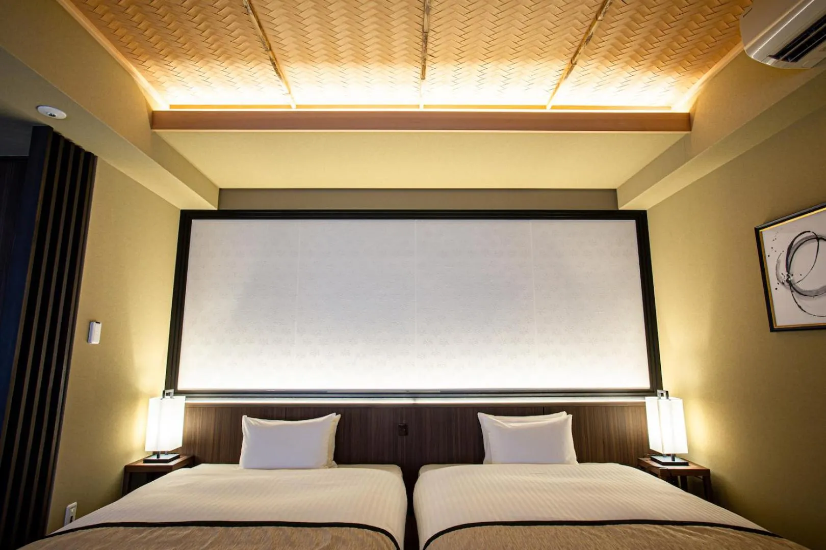 Bed in Hauza Kyoto Gojo Karasuma