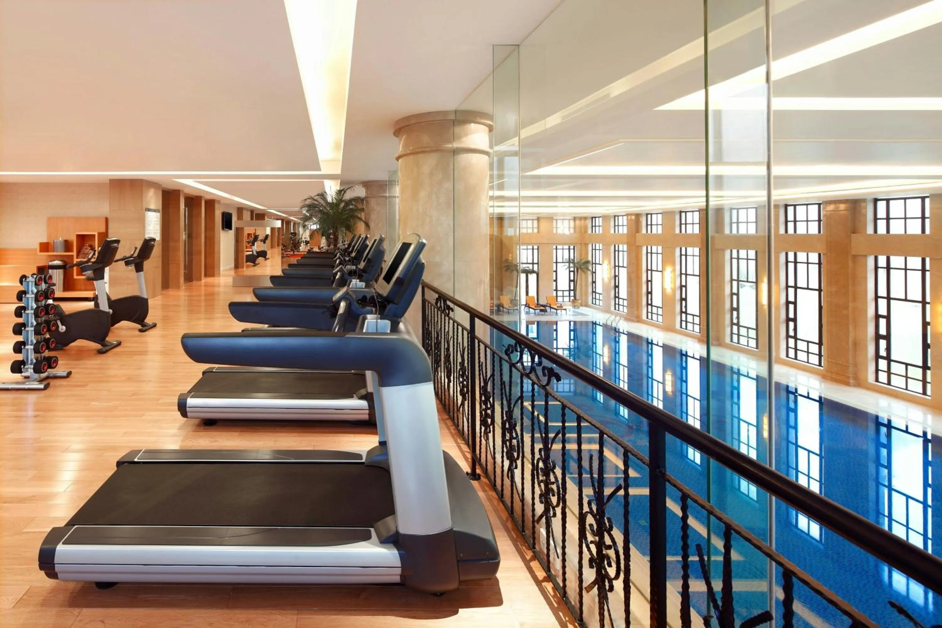 Fitness centre/facilities in Sheraton Jiangyin Hotel