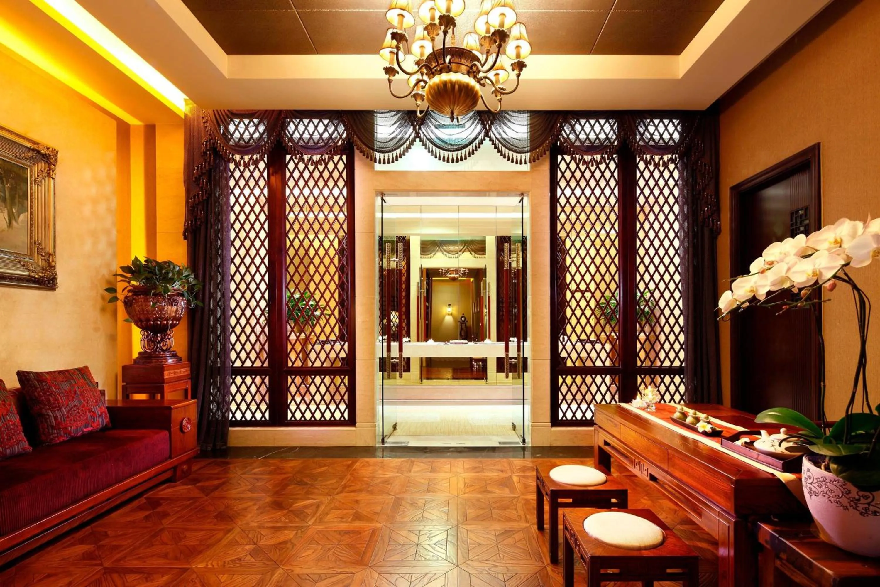 Lobby or reception in Sheraton Jiangyin Hotel