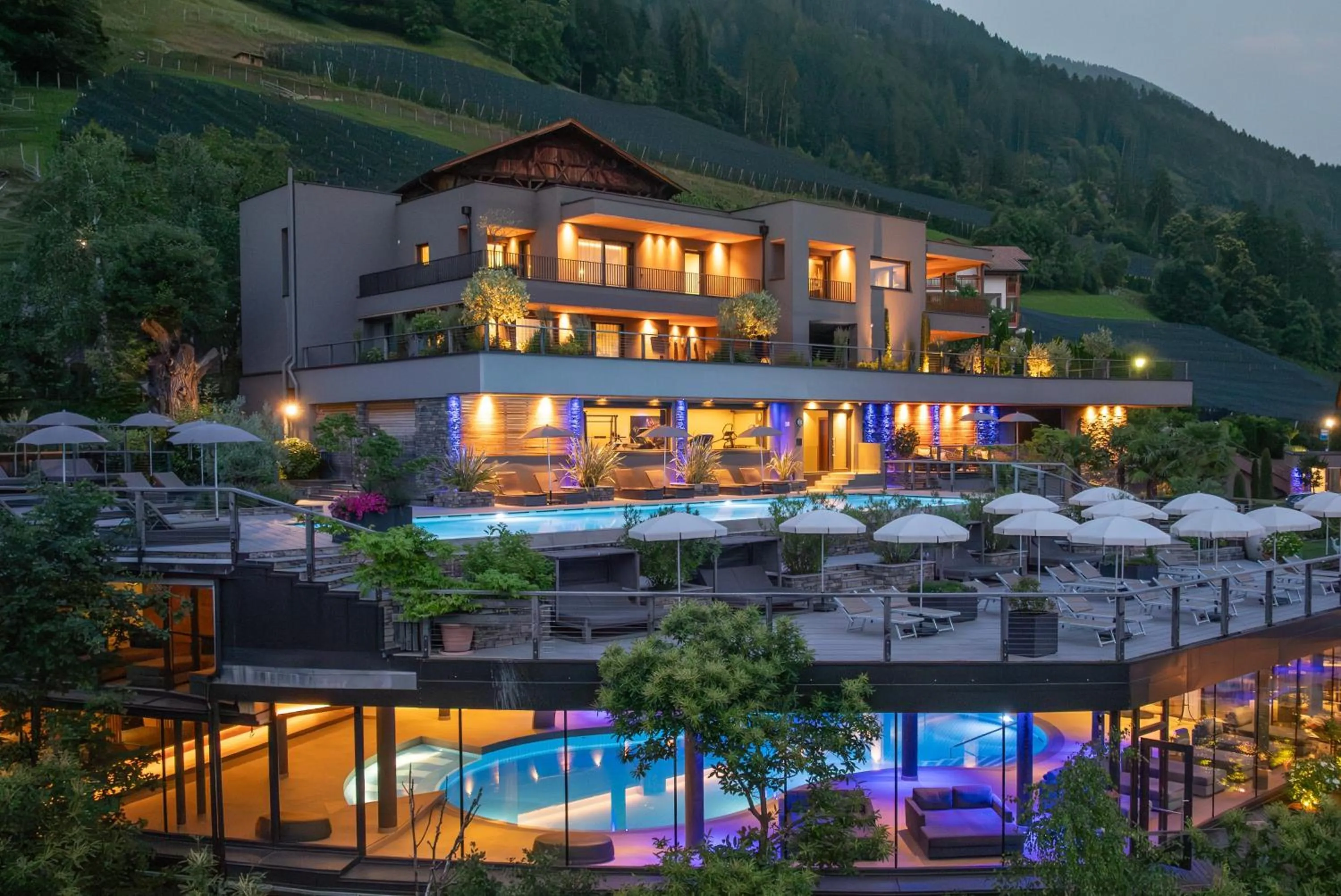Swimming pool in Hotel Panorama