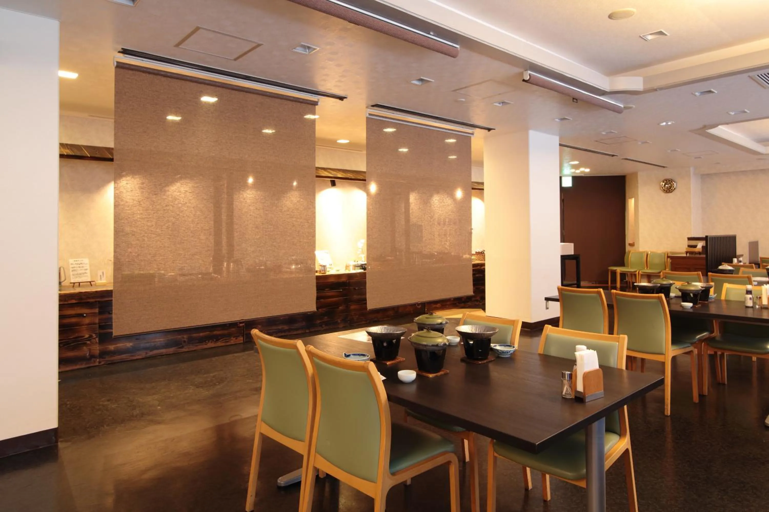 Restaurant/places to eat in Kyukamura Myoko