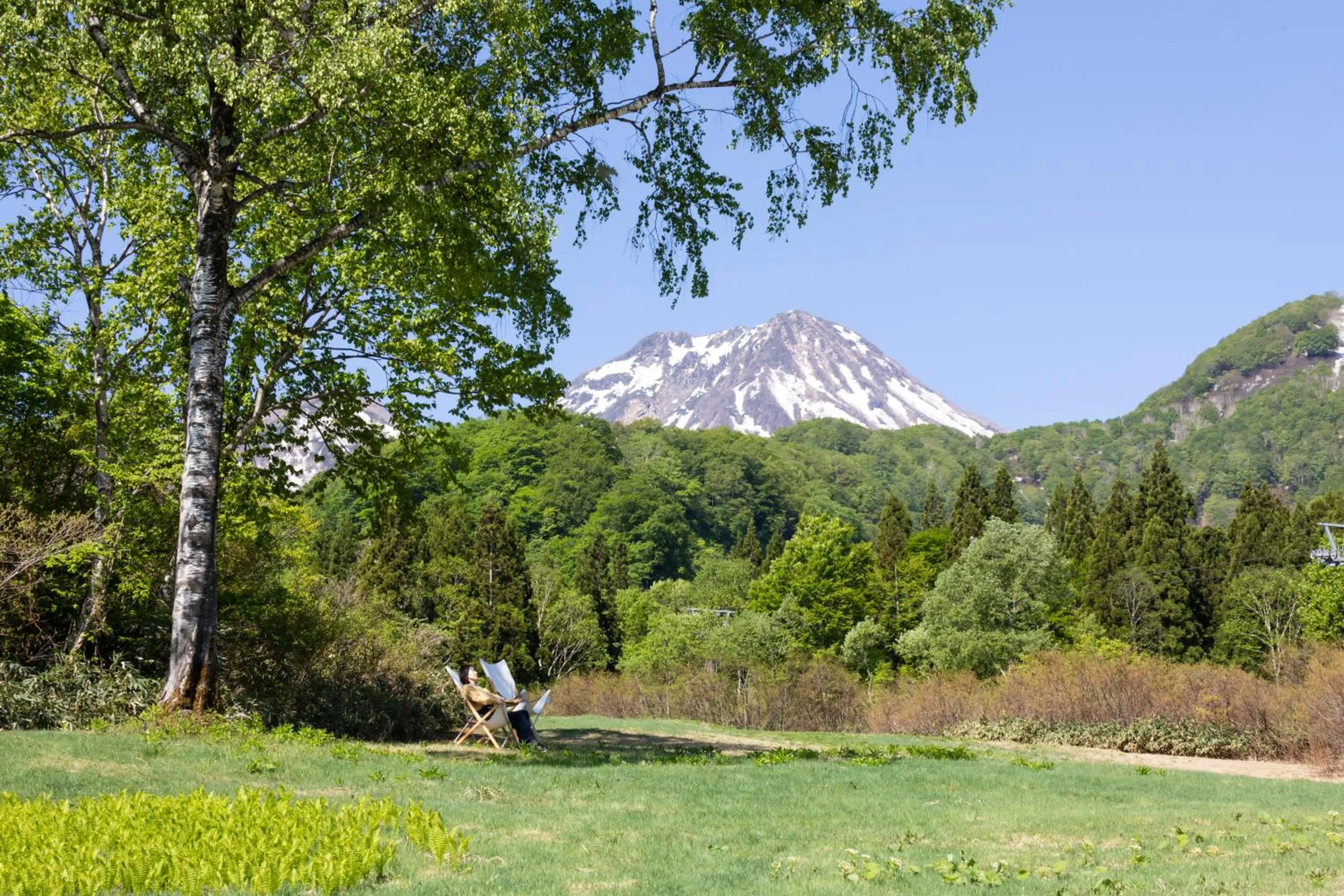 Natural landscape in Kyukamura Myoko