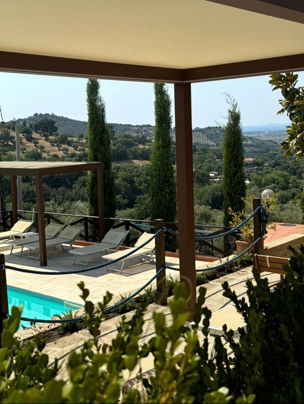 View (from property/room) in Madonna Del Poggio CAV