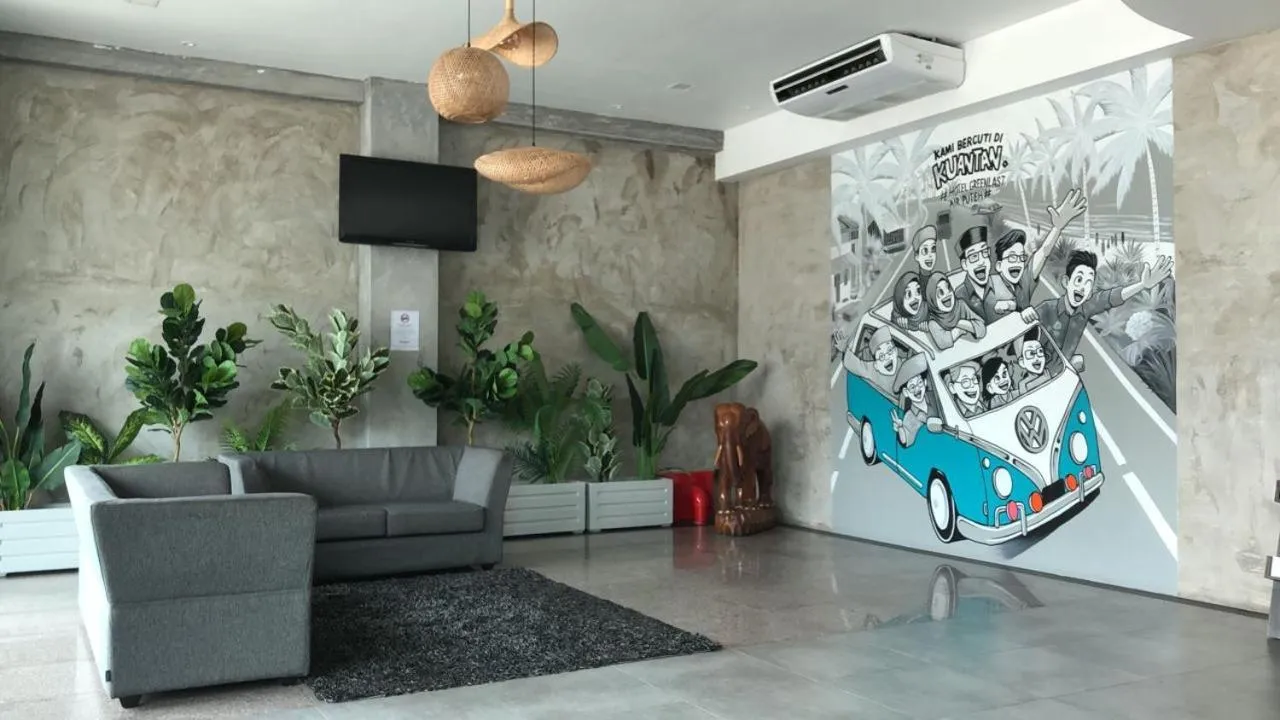 Lobby or reception in Greenlast Hotel