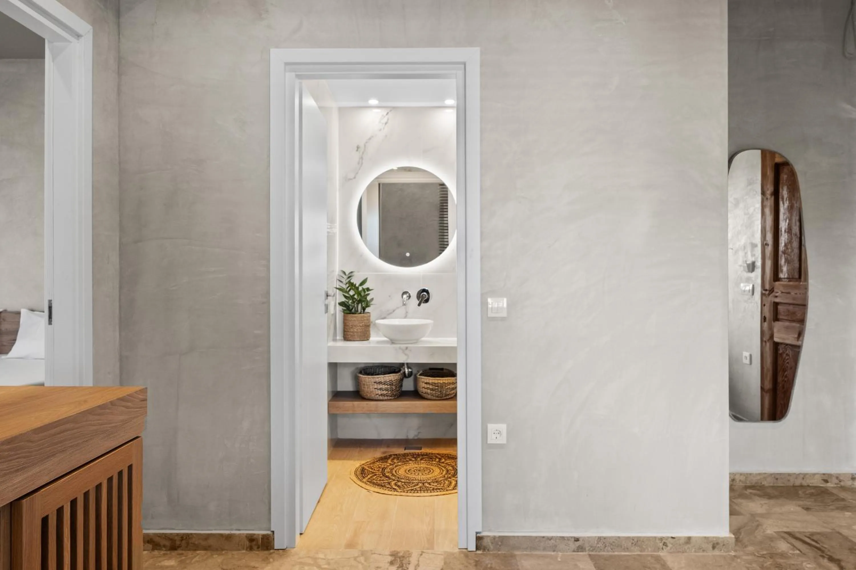 Bathroom in Nikos Apartments