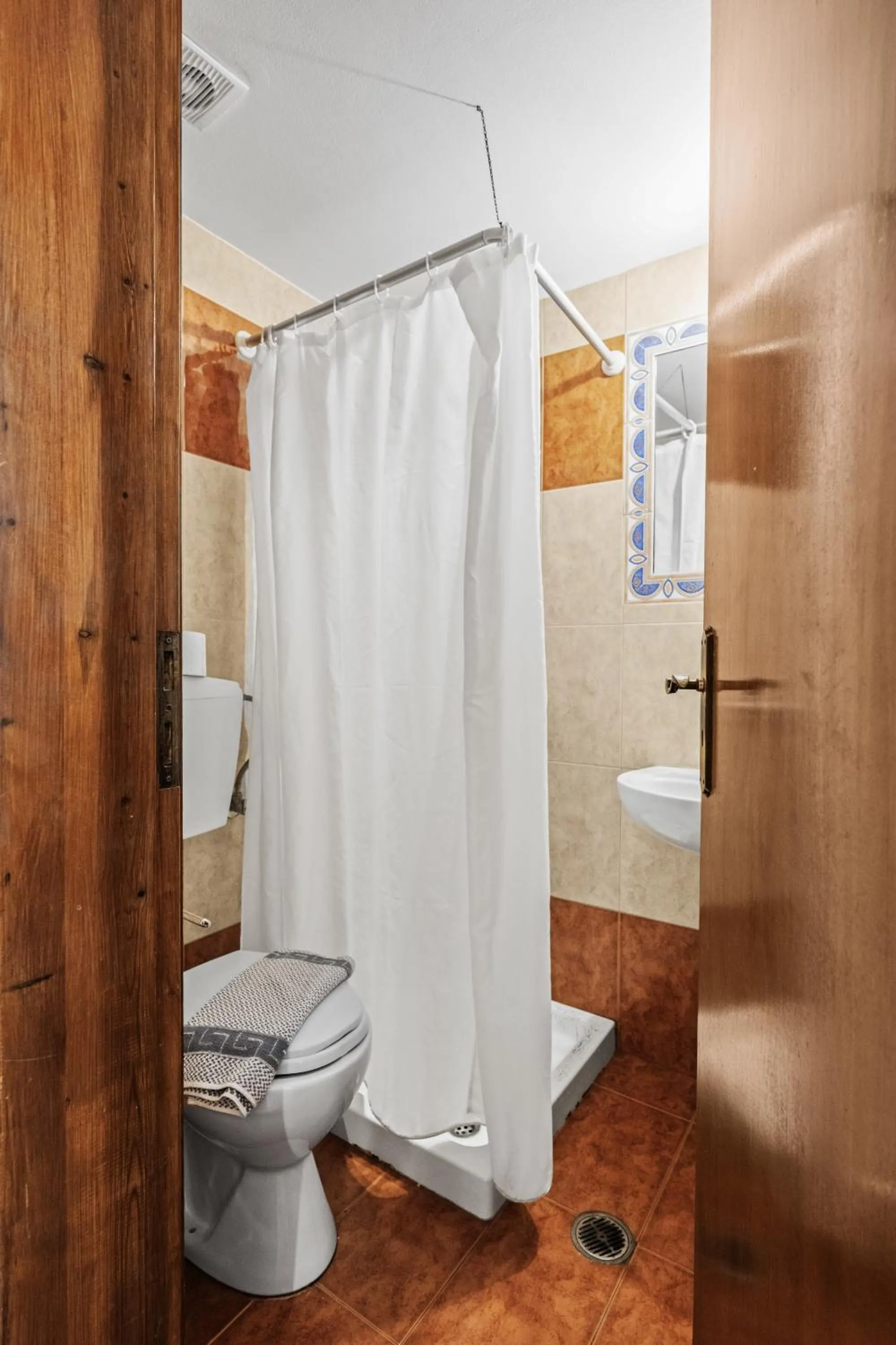 Bathroom in Nikos Apartments