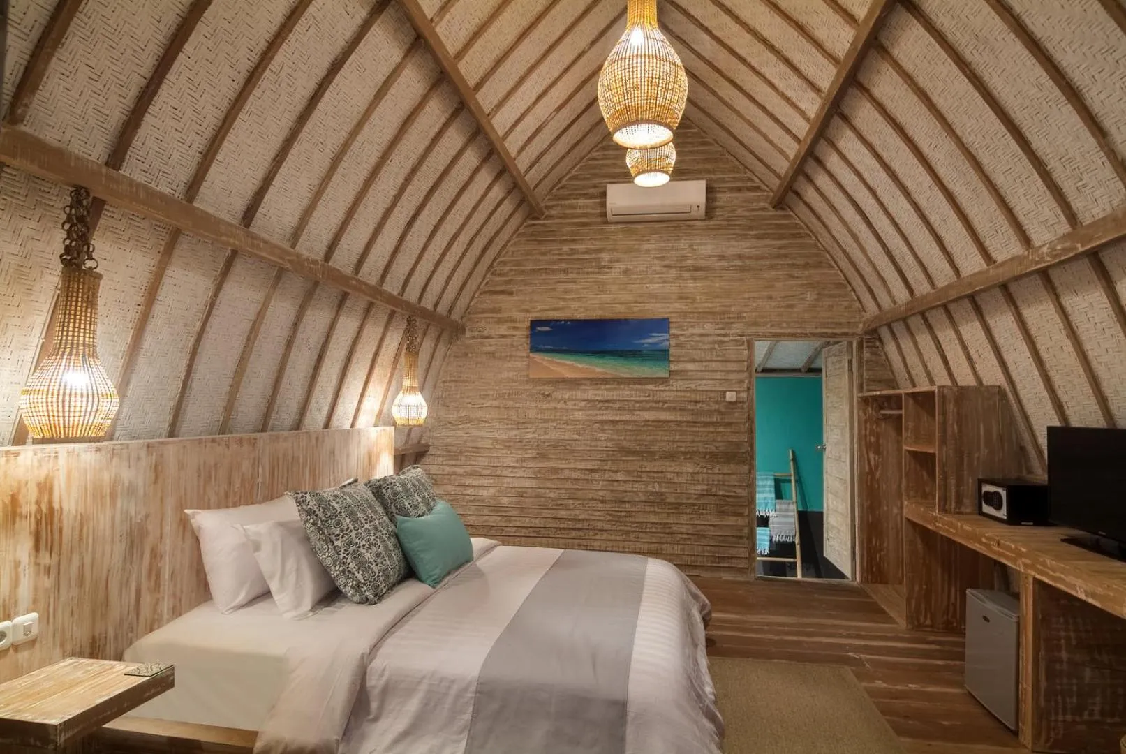 Bedroom, Bed in Gili Meno Escape - Adults Only