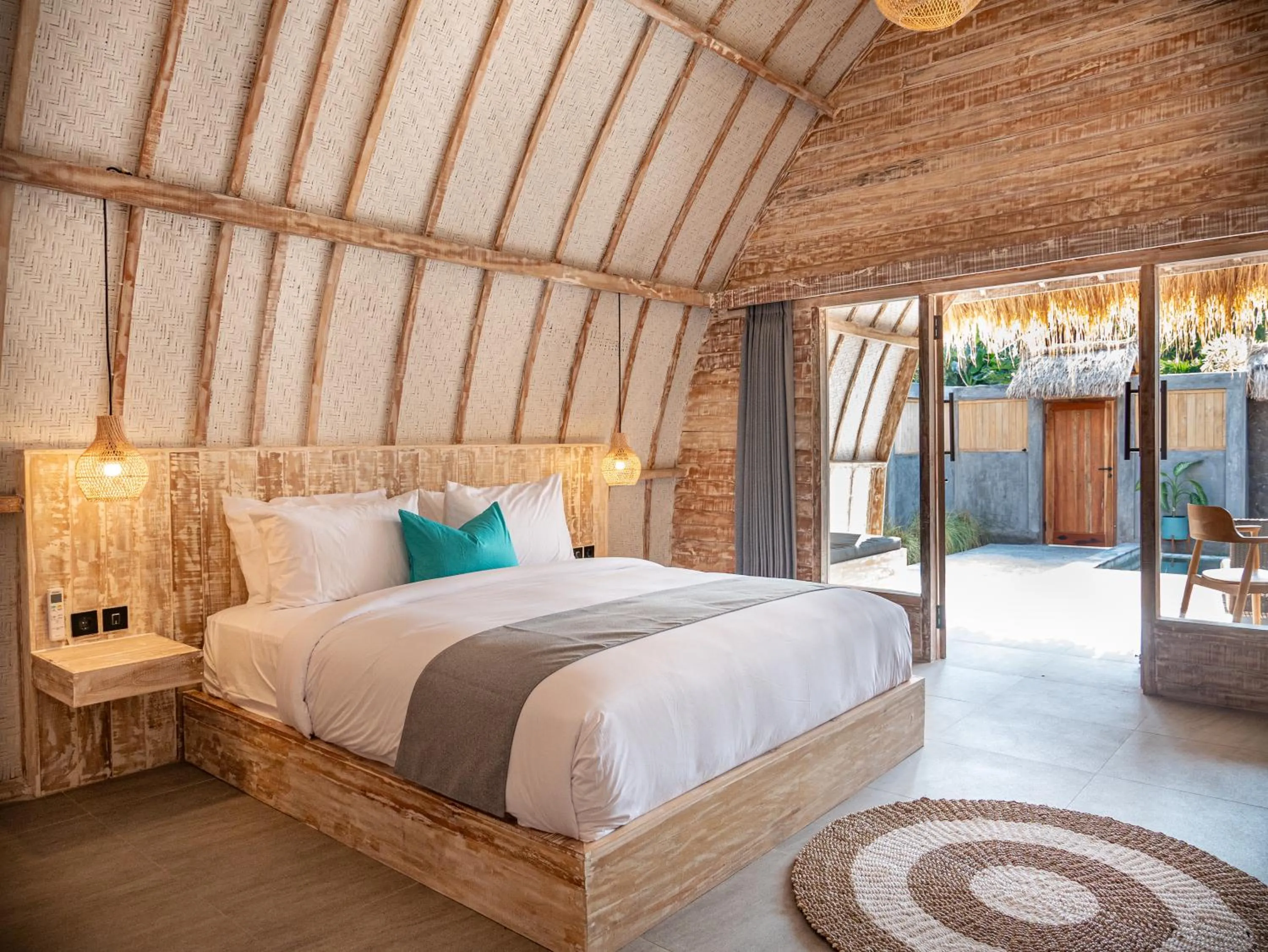 Bedroom, Bed in Gili Meno Escape - Adults Only