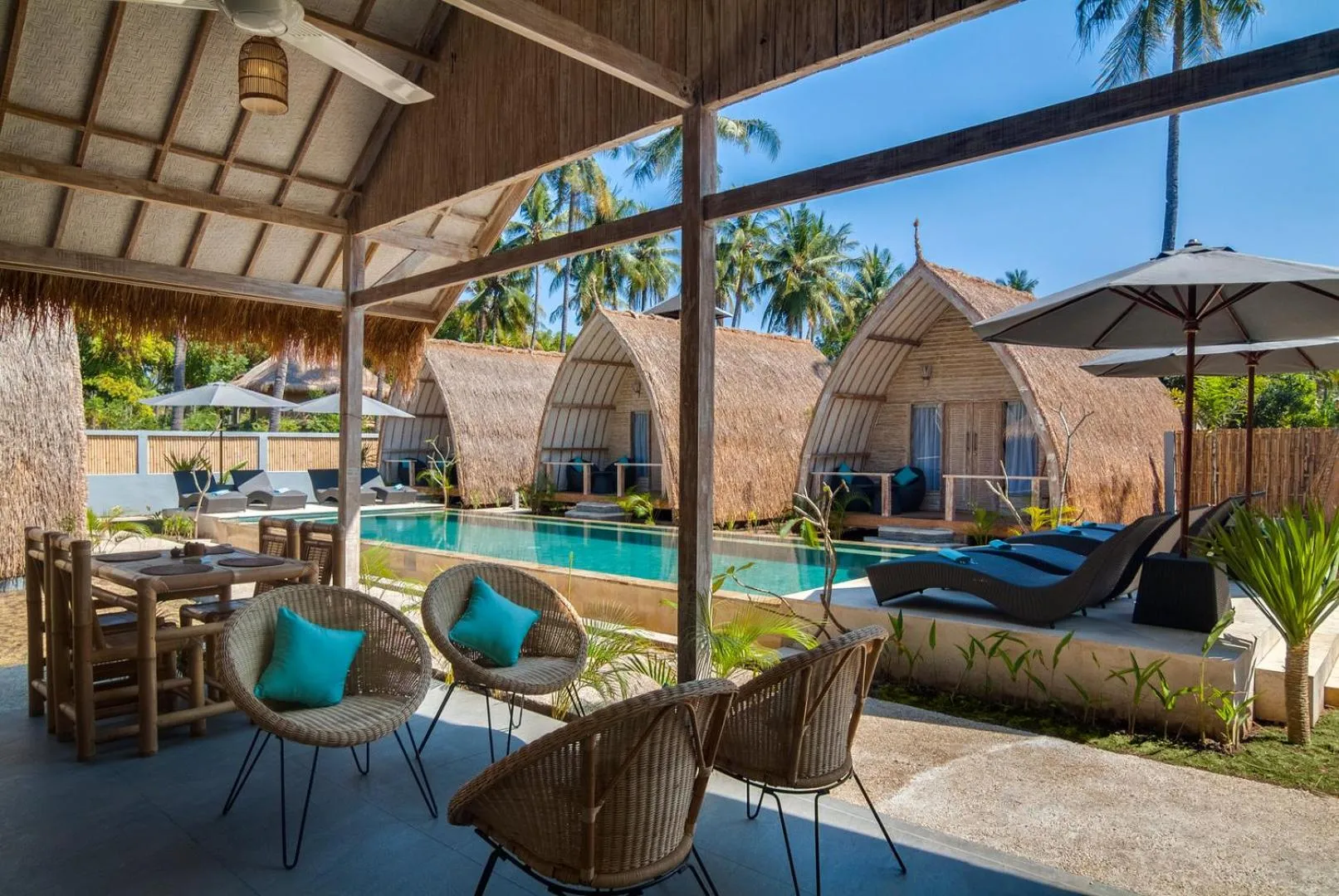 Lobby or reception in Gili Meno Escape - Adults Only