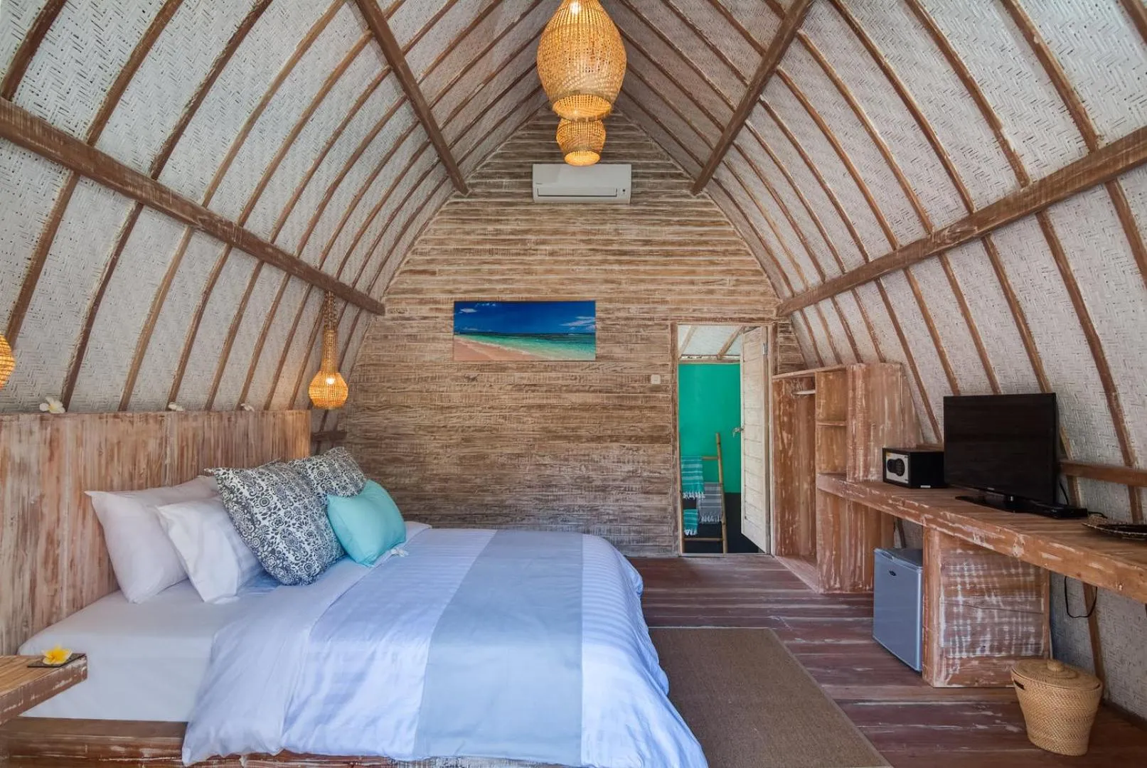 Bedroom, Bed in Gili Meno Escape - Adults Only