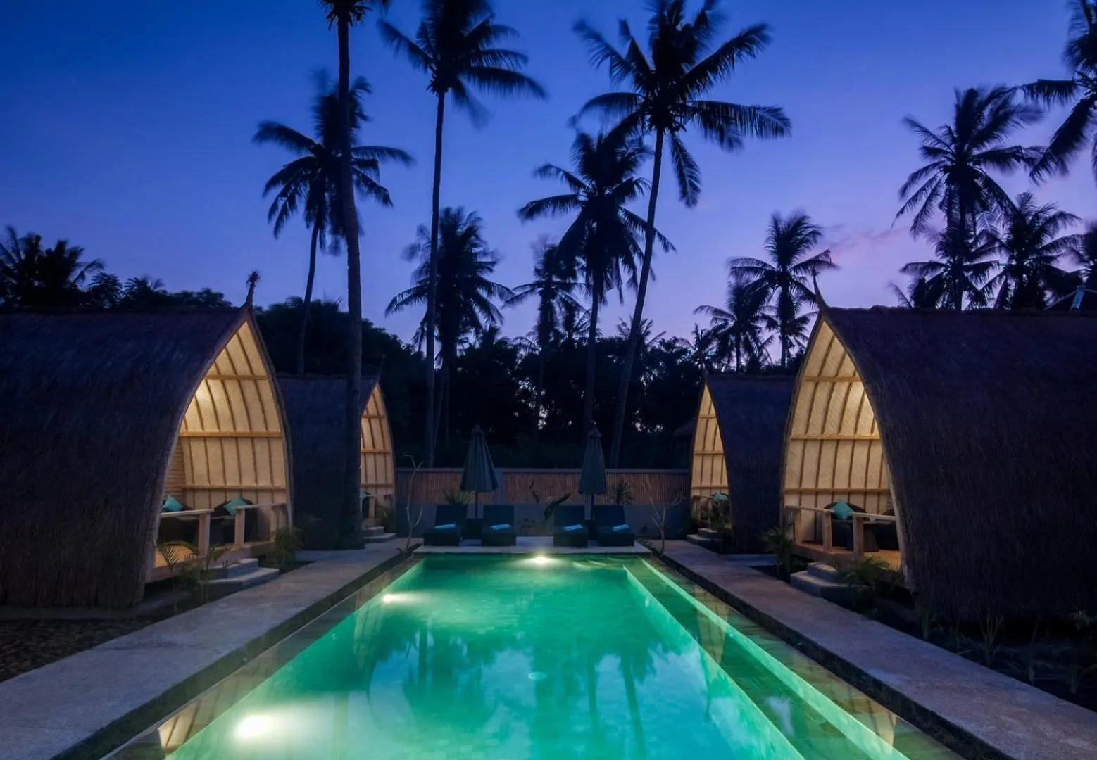 Pool view in Gili Meno Escape - Adults Only