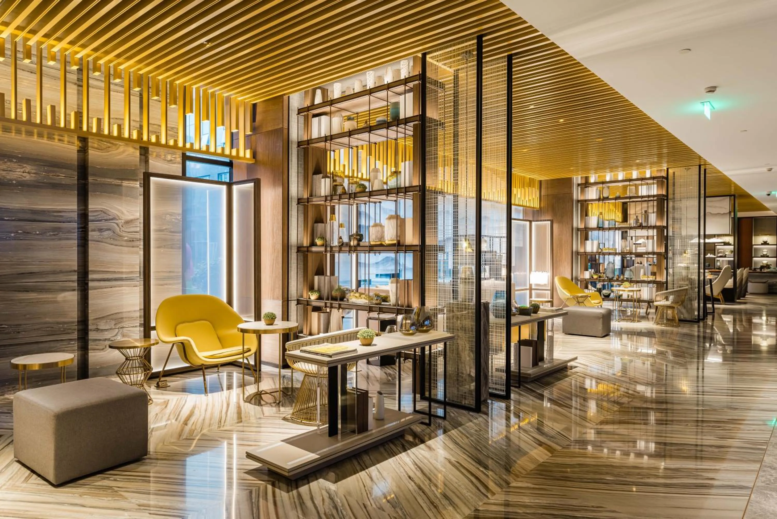 Living room in Yunhe Yebo Hotel (Shanghai International Tourism Resort Pudong Airport)