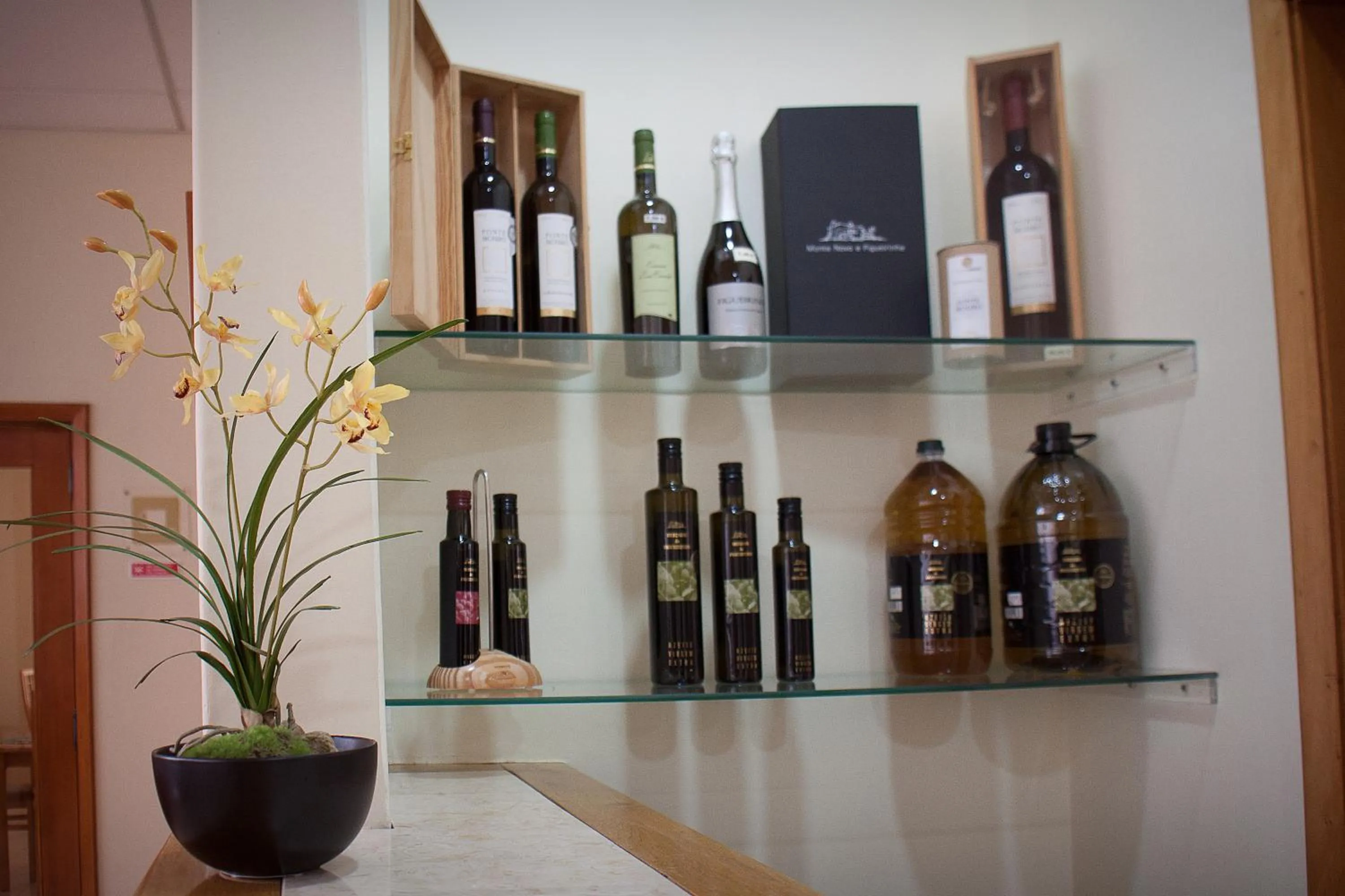 Alcoholic drinks in Hotel Melius