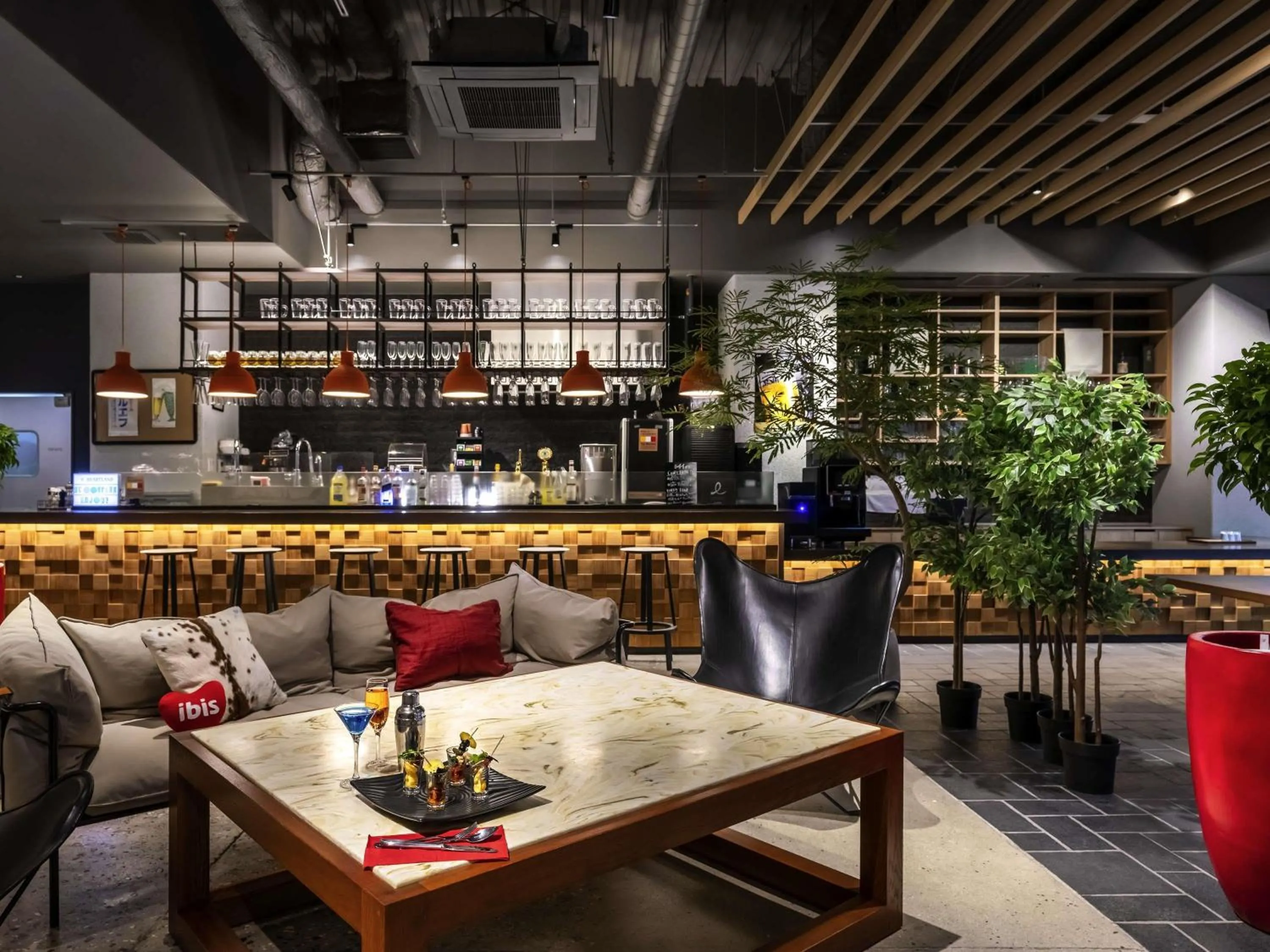 Restaurant/places to eat in ibis Osaka Umeda