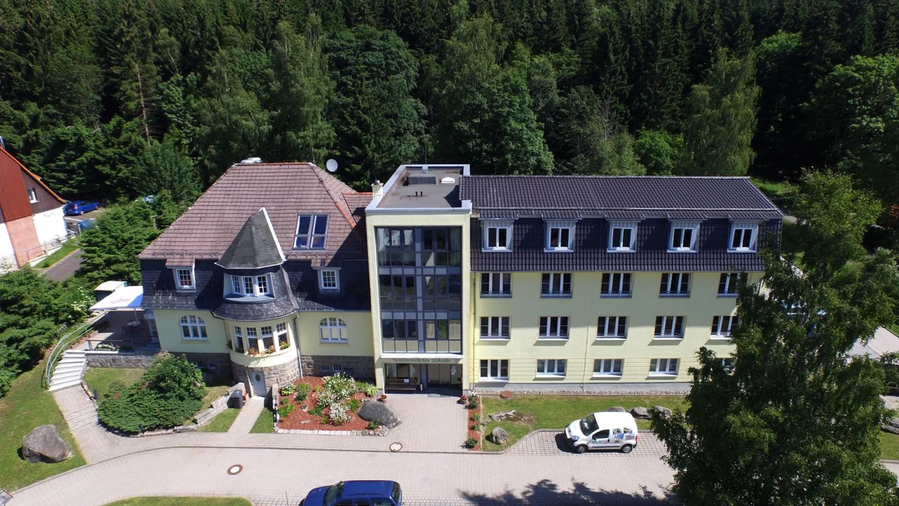 Property building in REGIOHOTEL am Brocken Schierke - #Wanderhotel #Sauna #Harzerlebnis #Aufzug