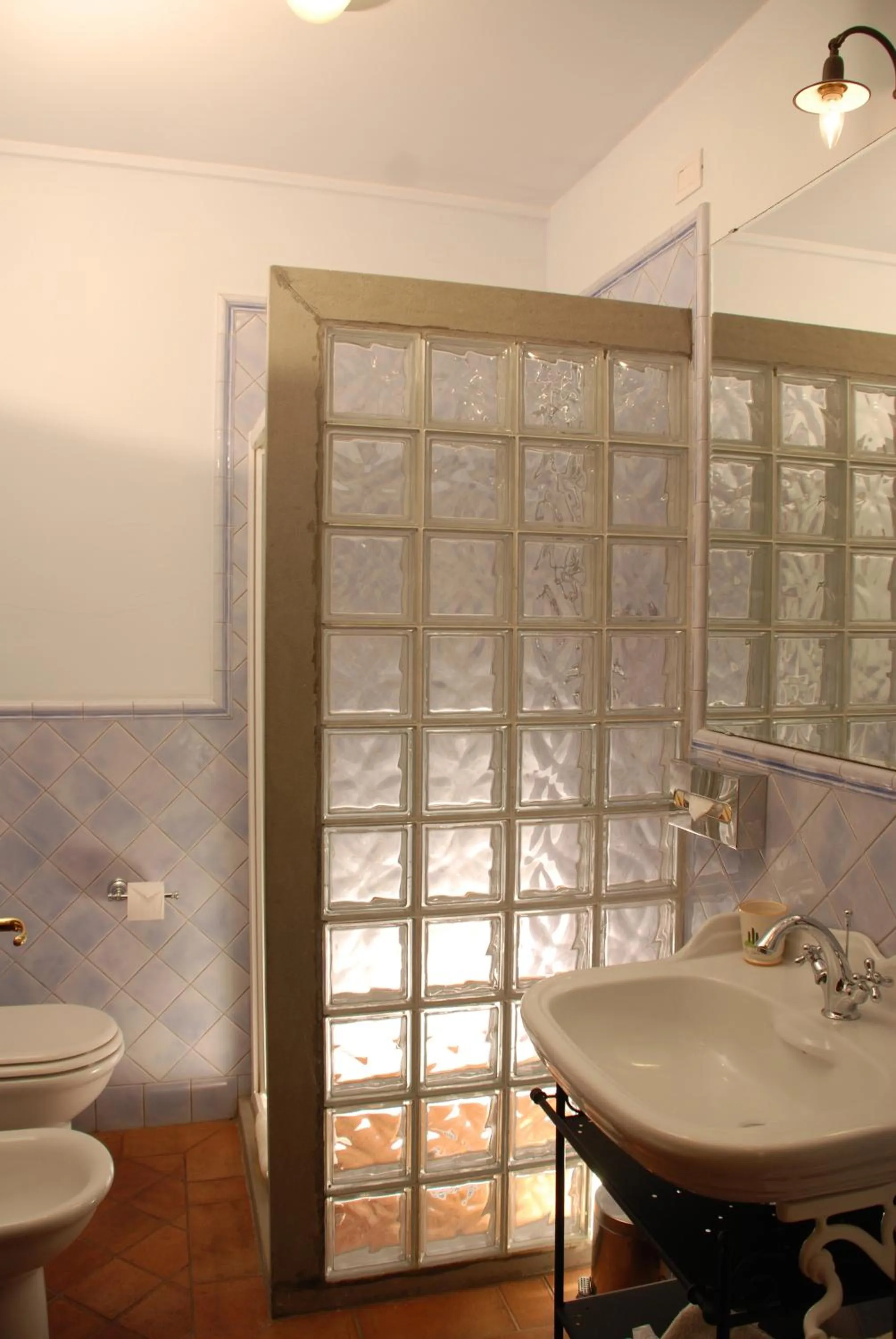 Bathroom in B&B Hotel La Piana