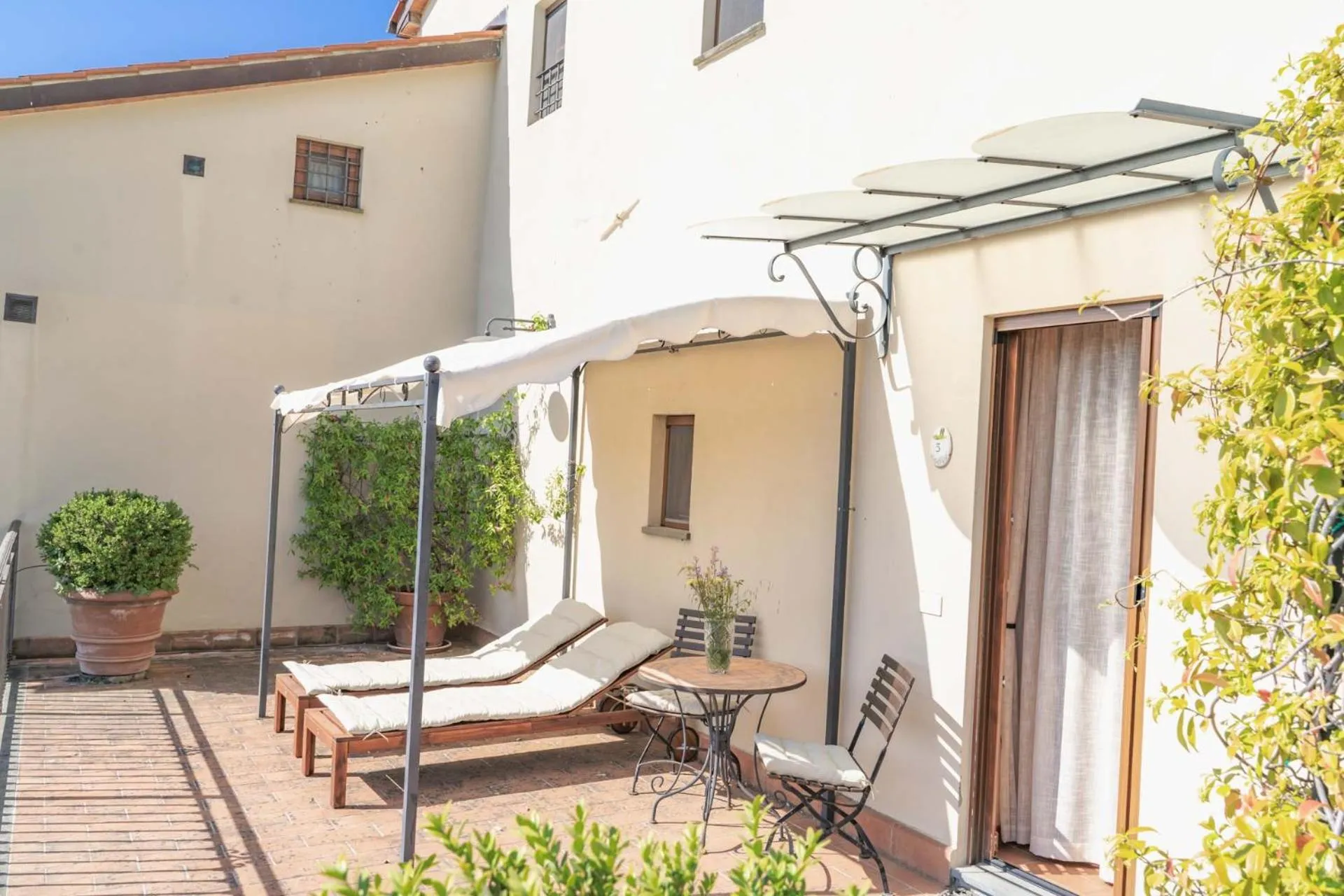 Balcony/Terrace in B&B Hotel La Piana