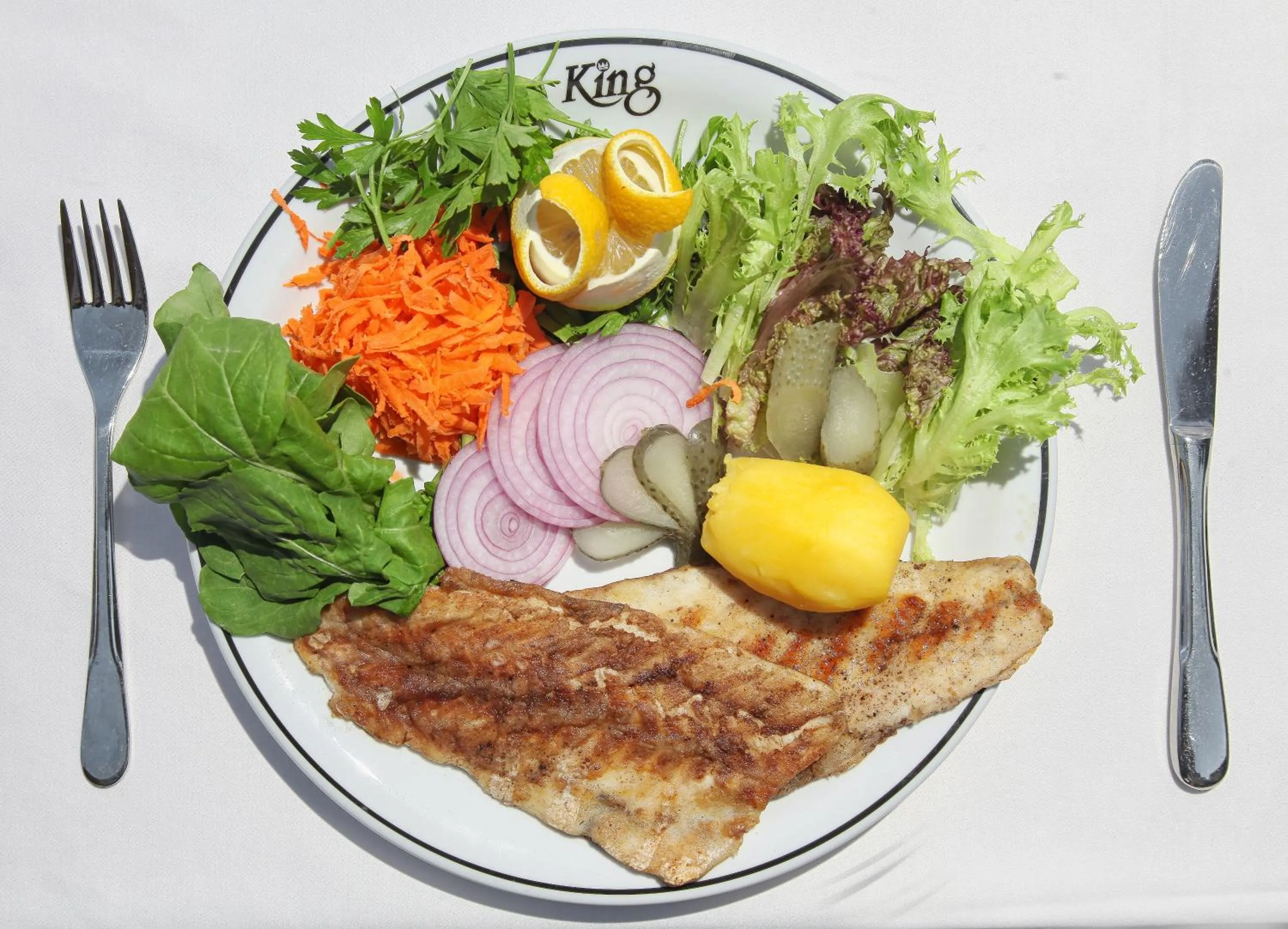 Food close-up in King Hotel Guvenlik