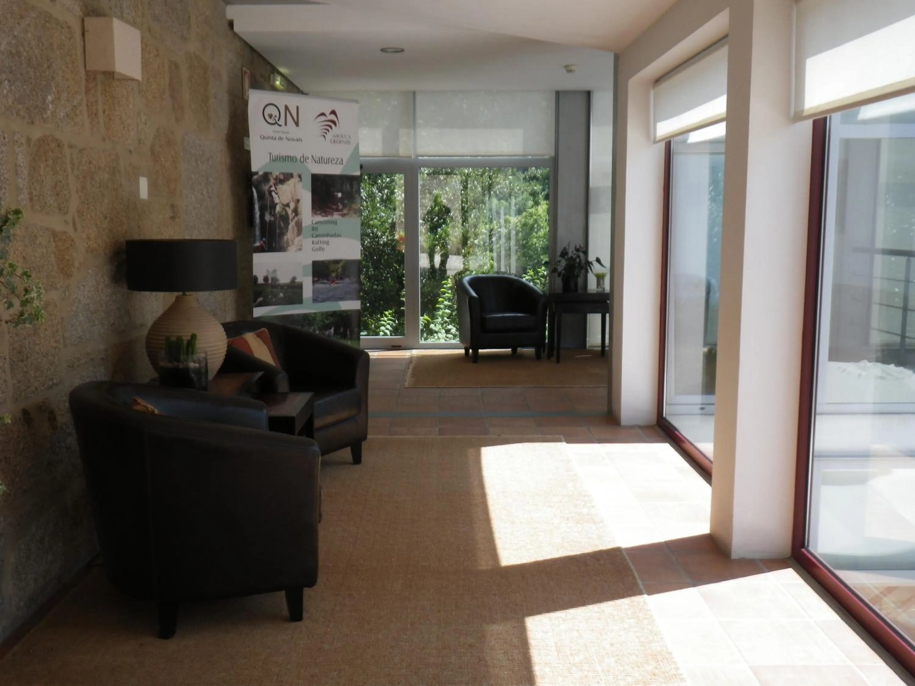 Lobby or reception in Hotel Rural Quinta de Novais