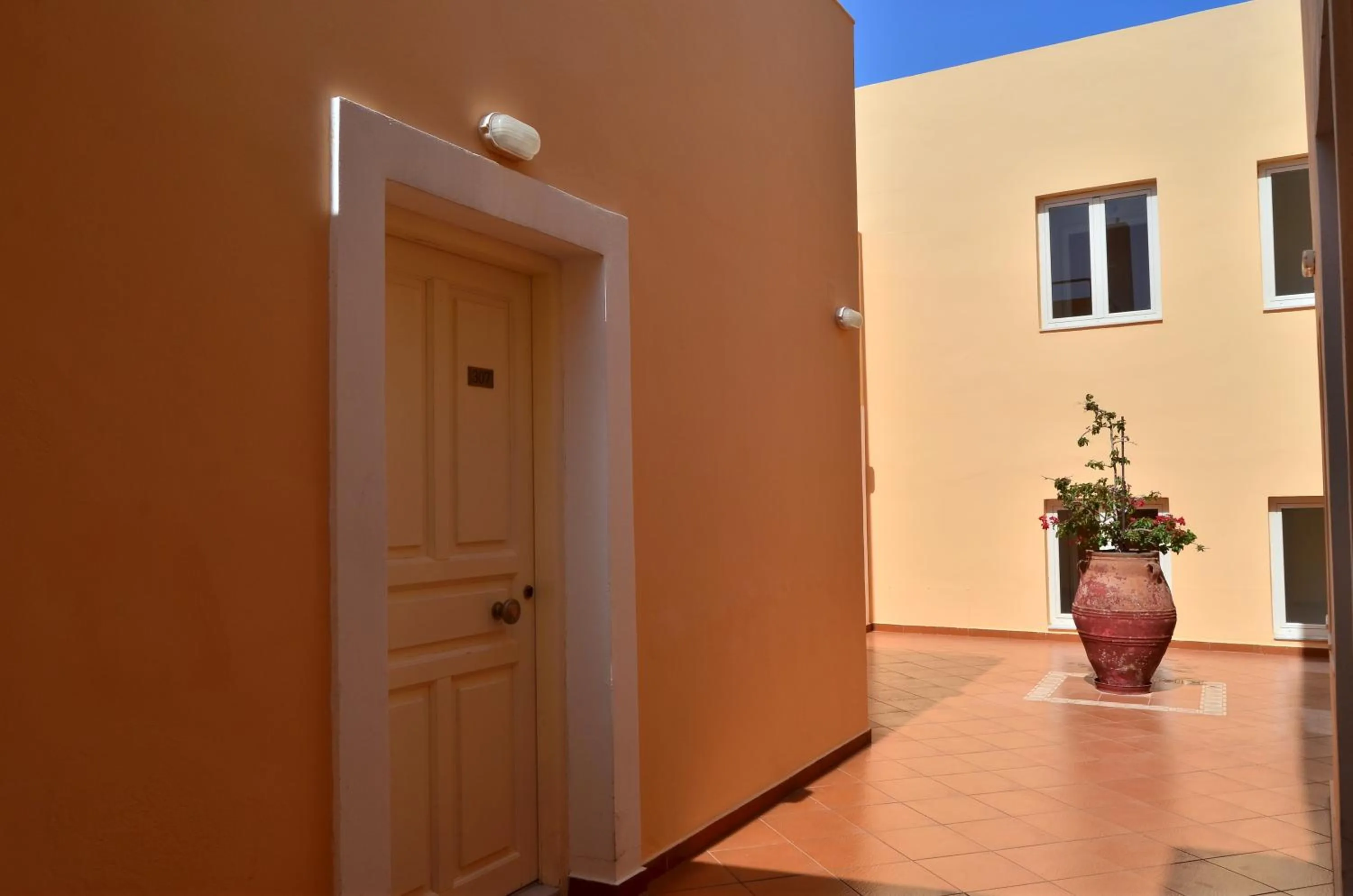 Decorative detail in Hiona Holiday Hotel