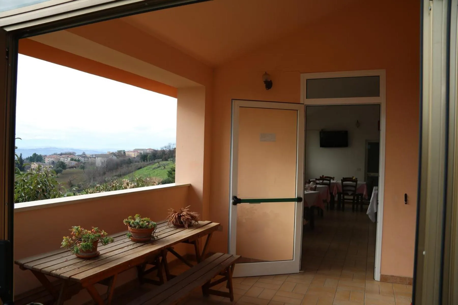 Balcony/Terrace in B&B Severini