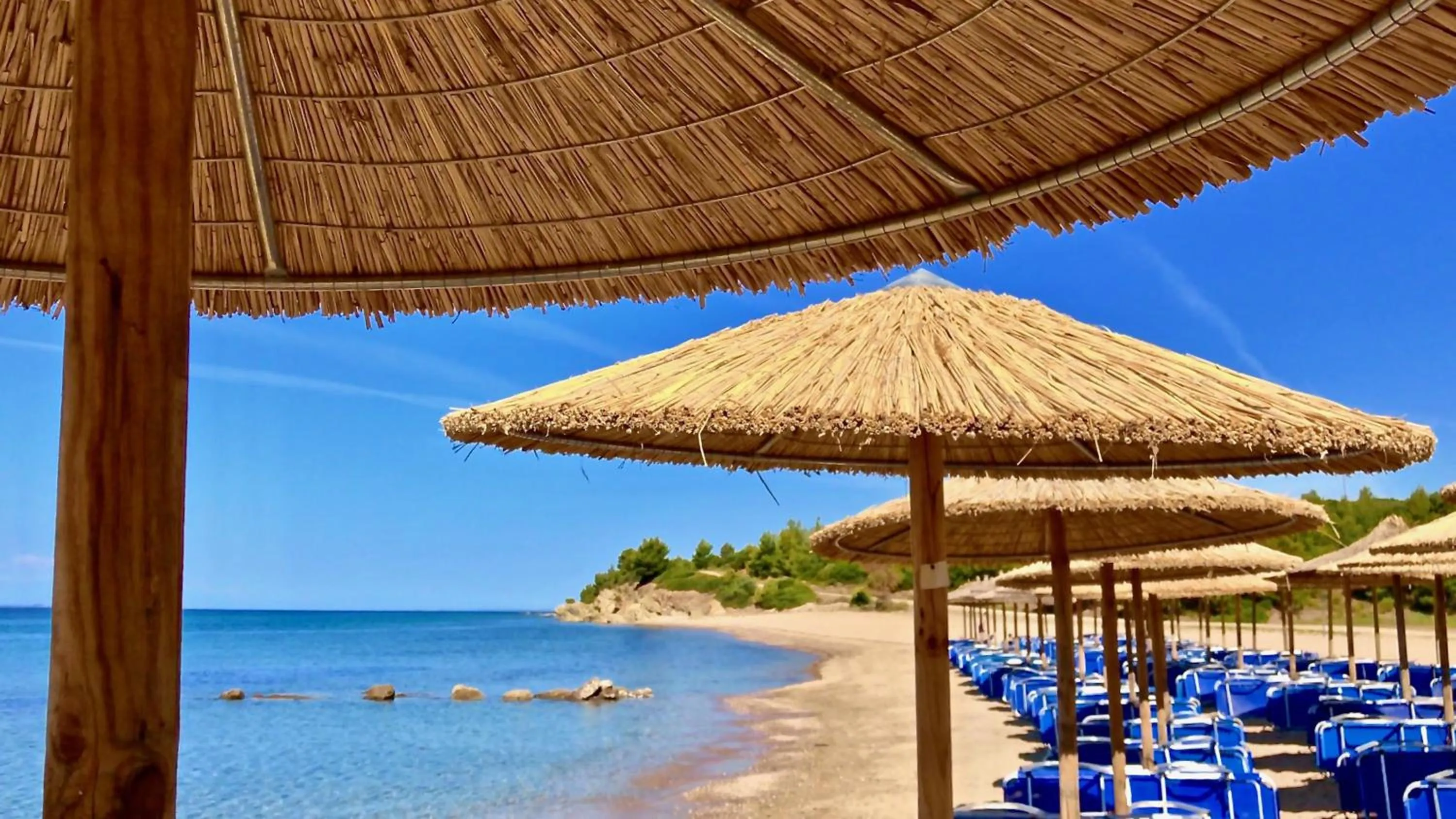 Beach in Village Mare