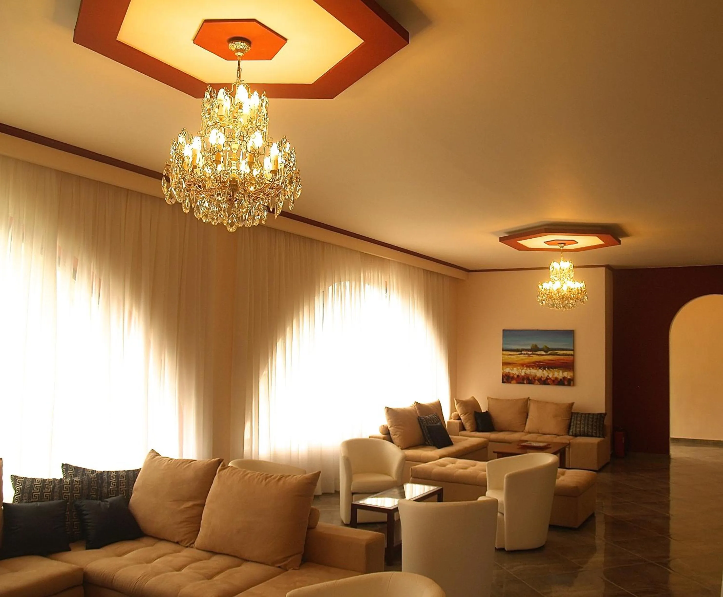 Communal lounge/ TV room in Village Mare