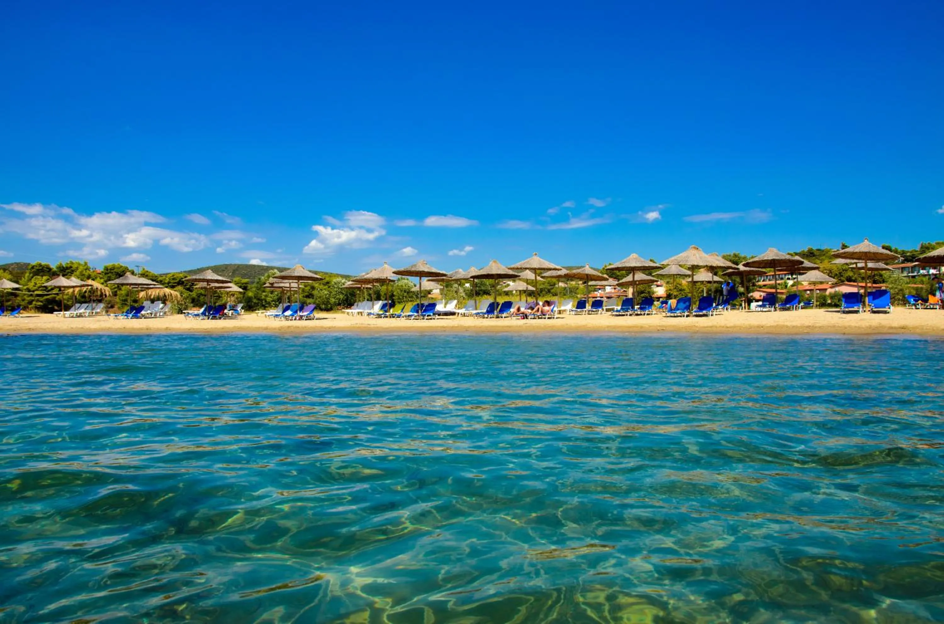 Beach in Village Mare