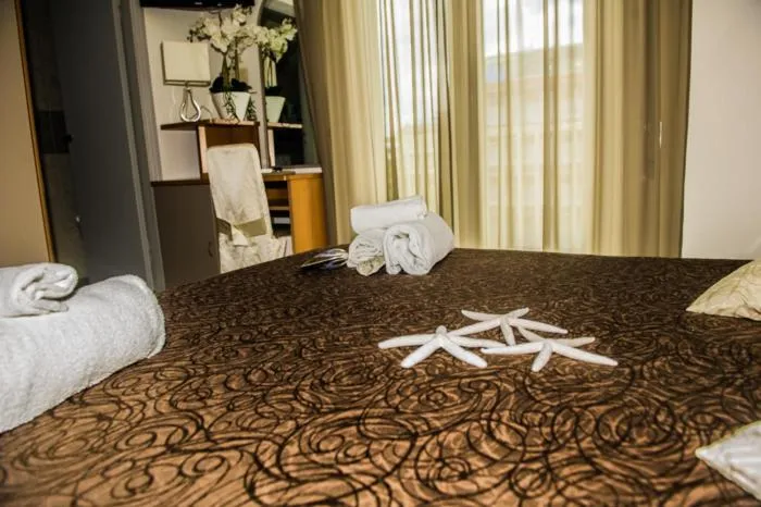 Bed in Hotel Ermeti B&B Brunch