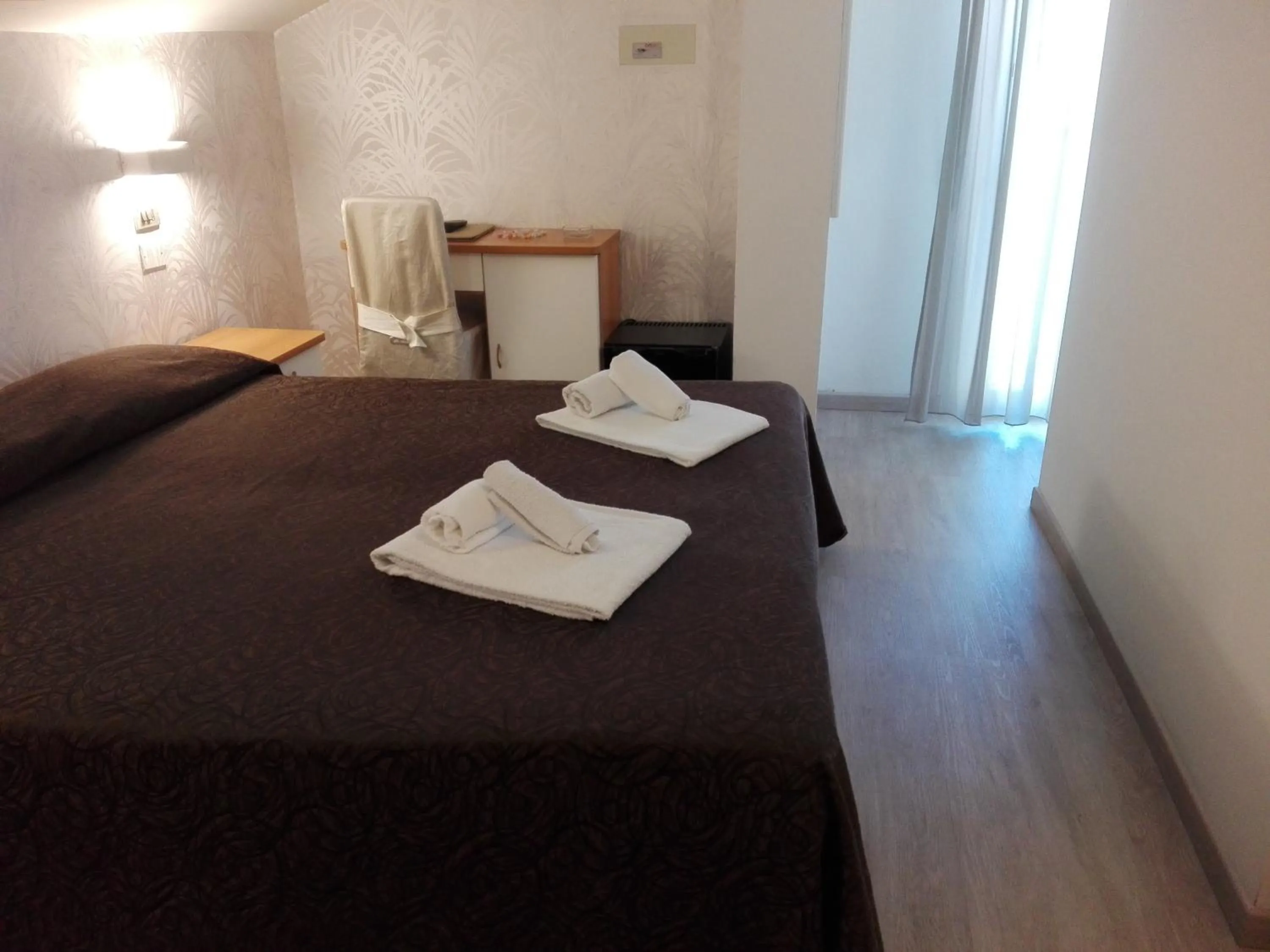 Bed in Hotel Ermeti B&B Brunch