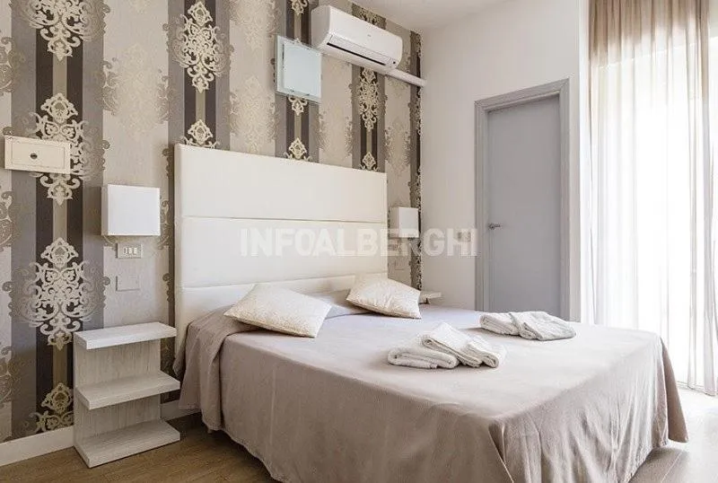 Bed in Hotel Ermeti B&B Brunch