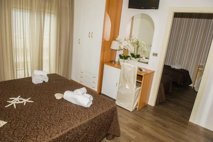 Bed in Hotel Ermeti B&B Brunch