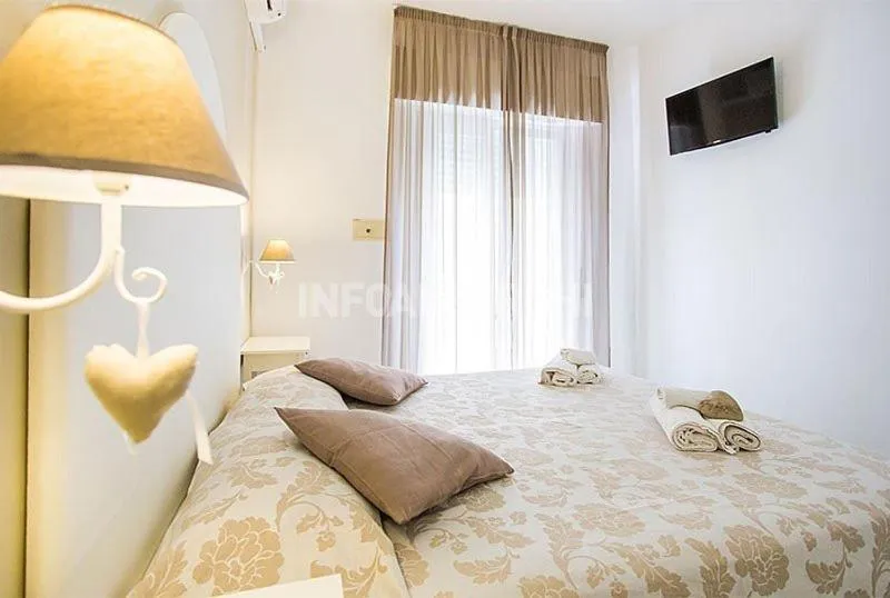 Bed in Hotel Ermeti B&B Brunch