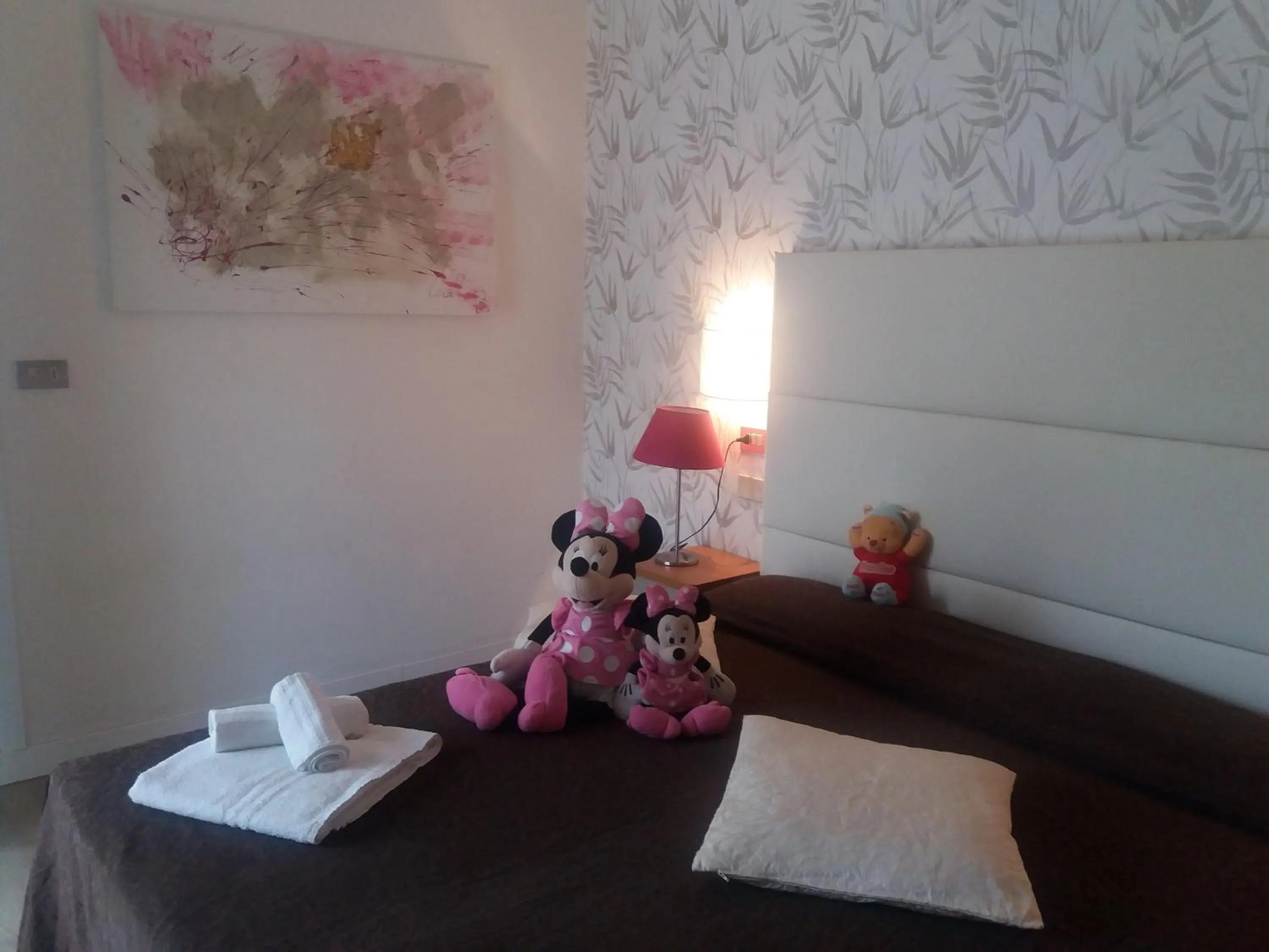 Bed in Hotel Ermeti B&B Brunch