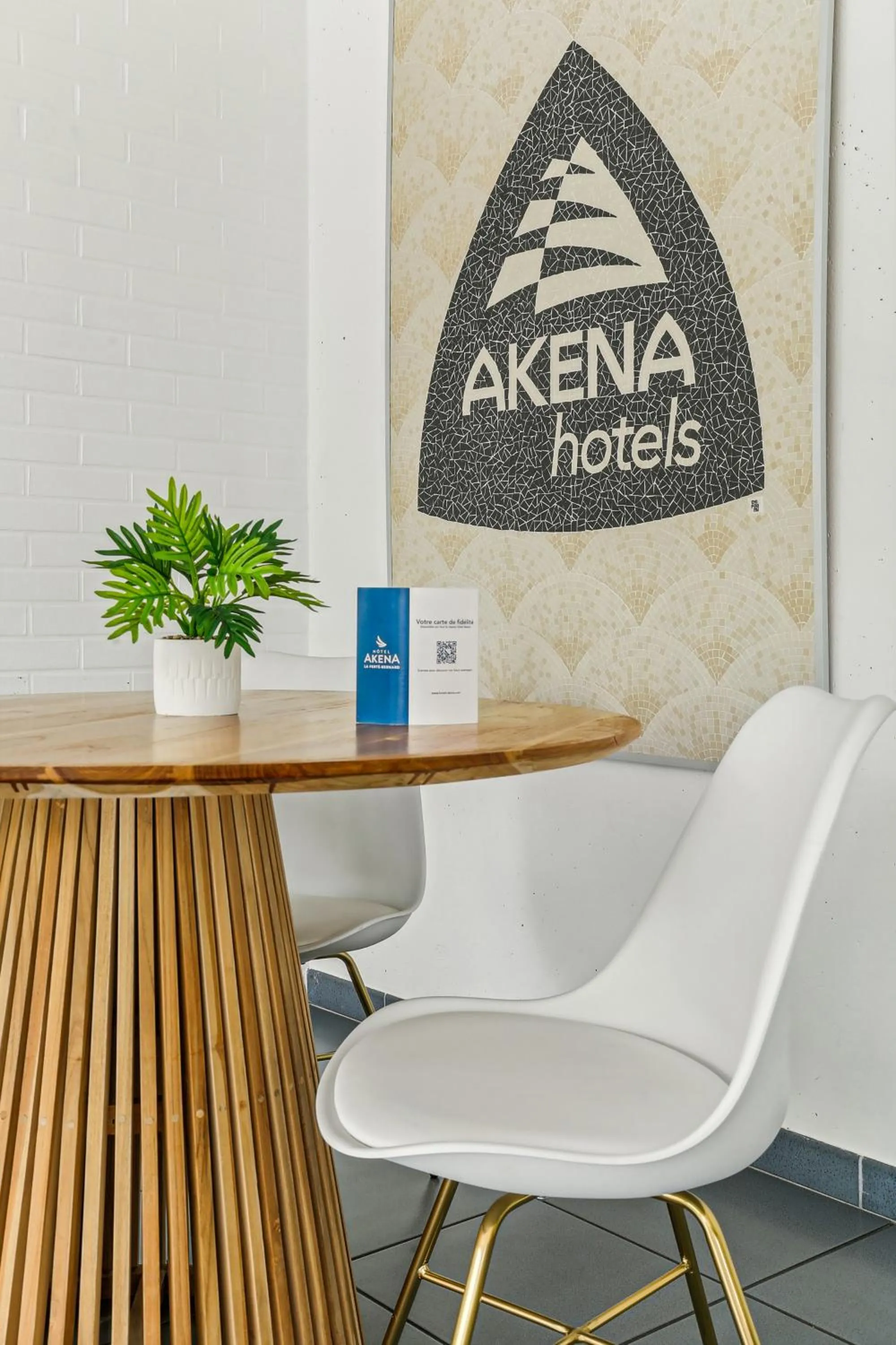 Property logo or sign in Hôtel AKENA La Ferté Bernard