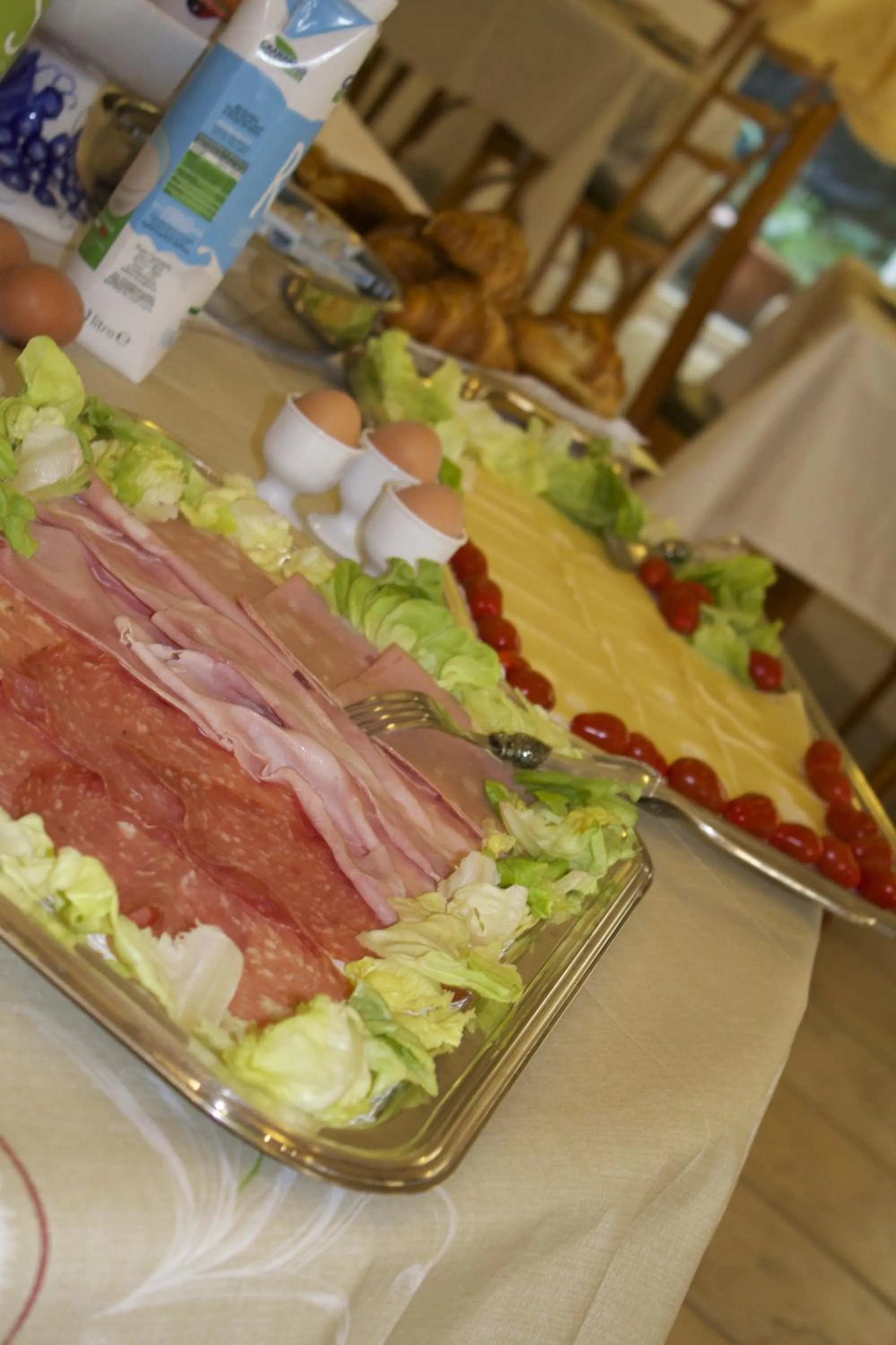 Buffet breakfast in Hotel Residence Charles