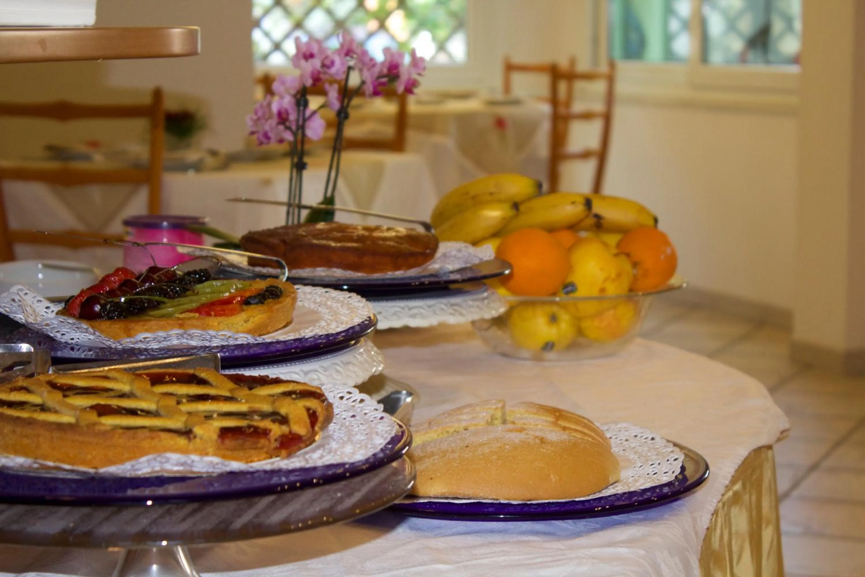 Buffet breakfast in Hotel Residence Charles