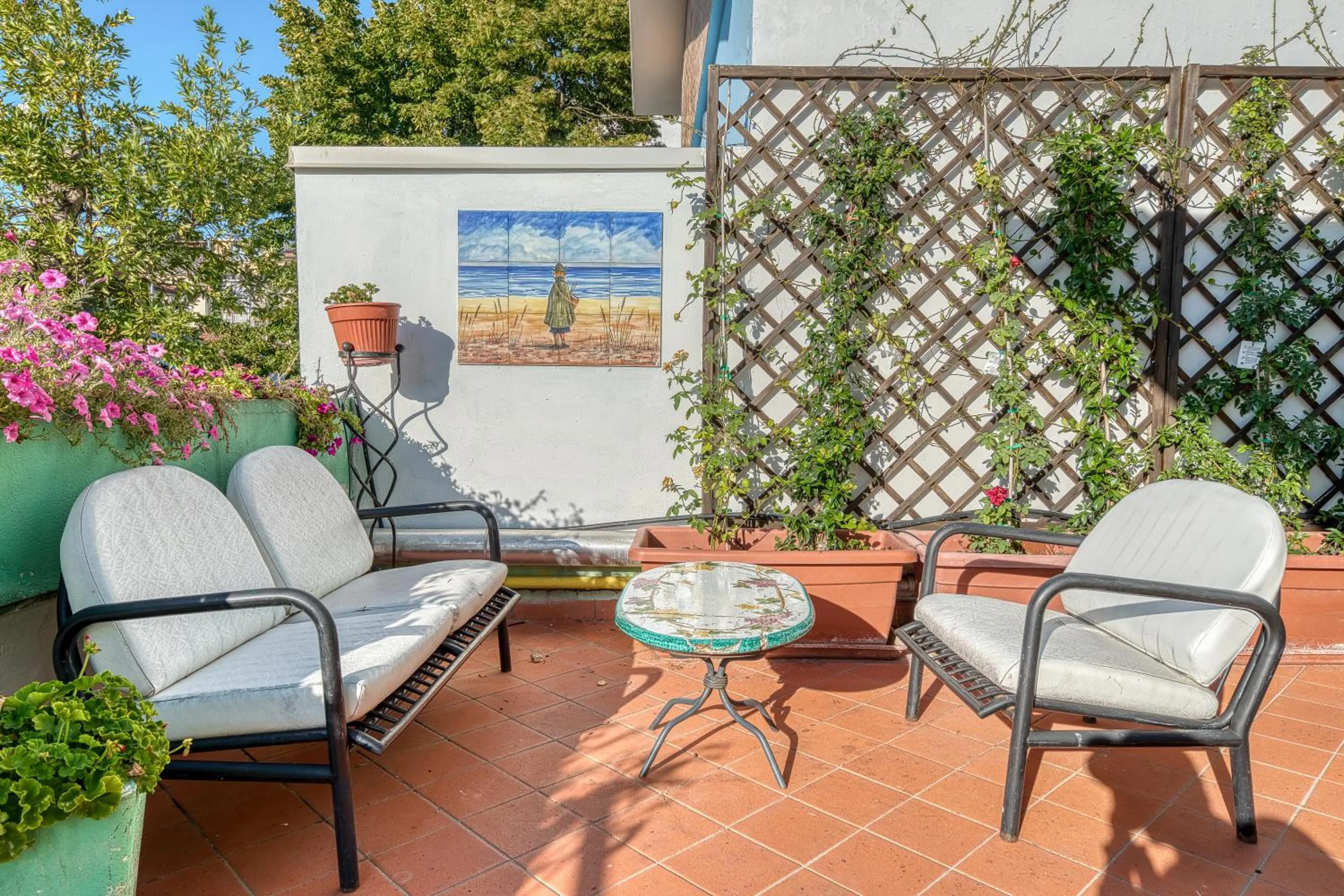 Balcony/Terrace in Hotel Residence Charles