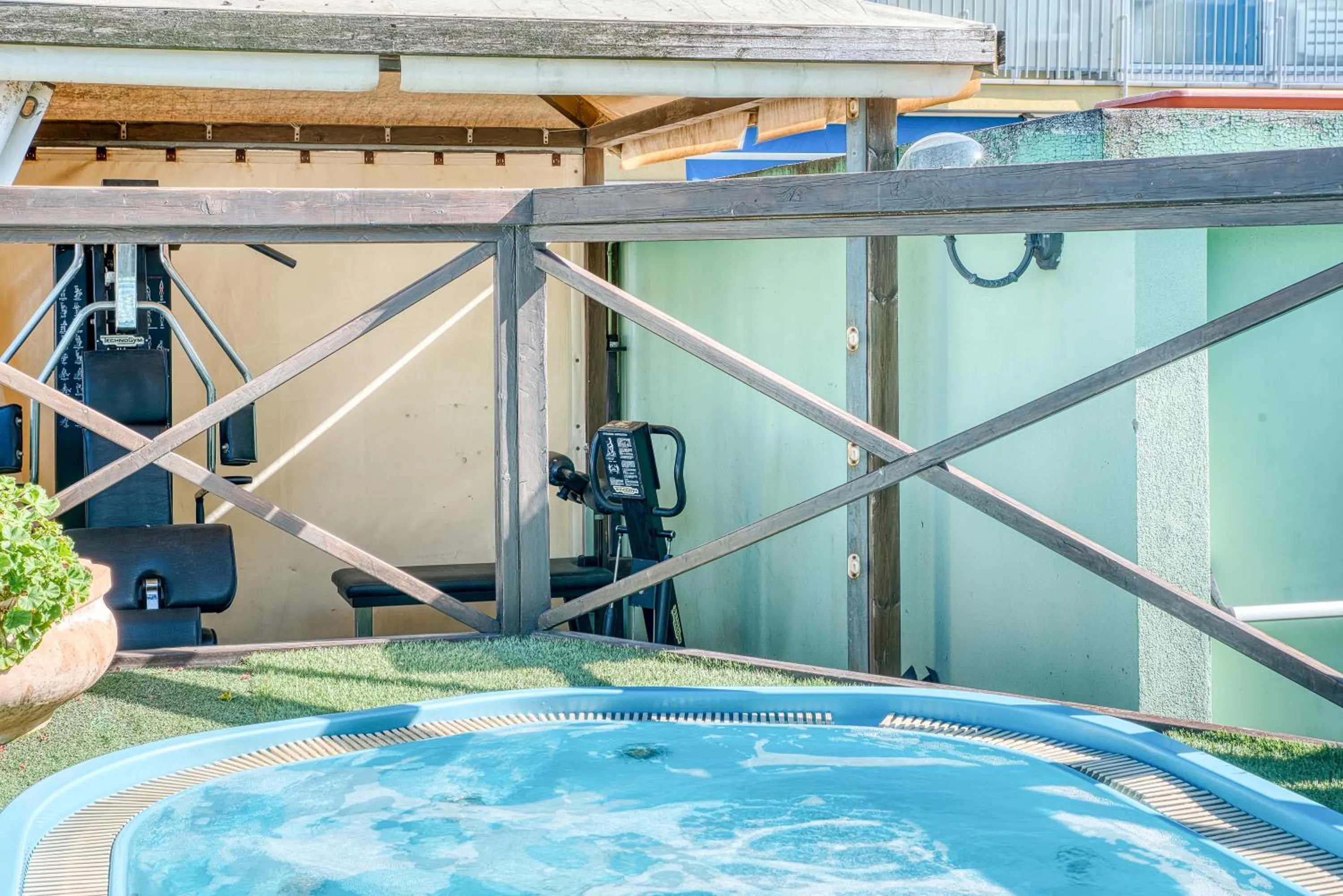 Hot Tub in Hotel Residence Charles