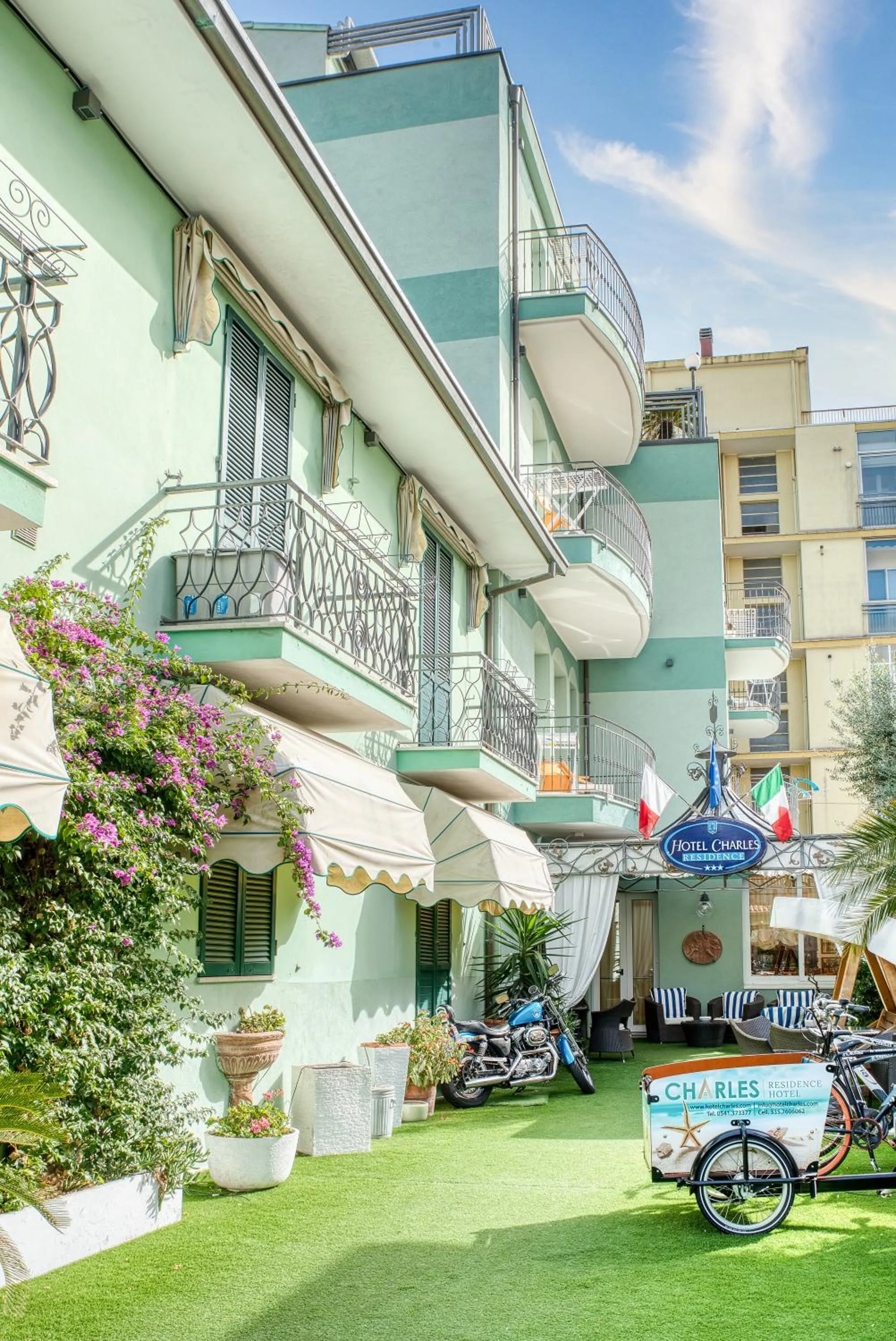 Property building in Hotel Residence Charles