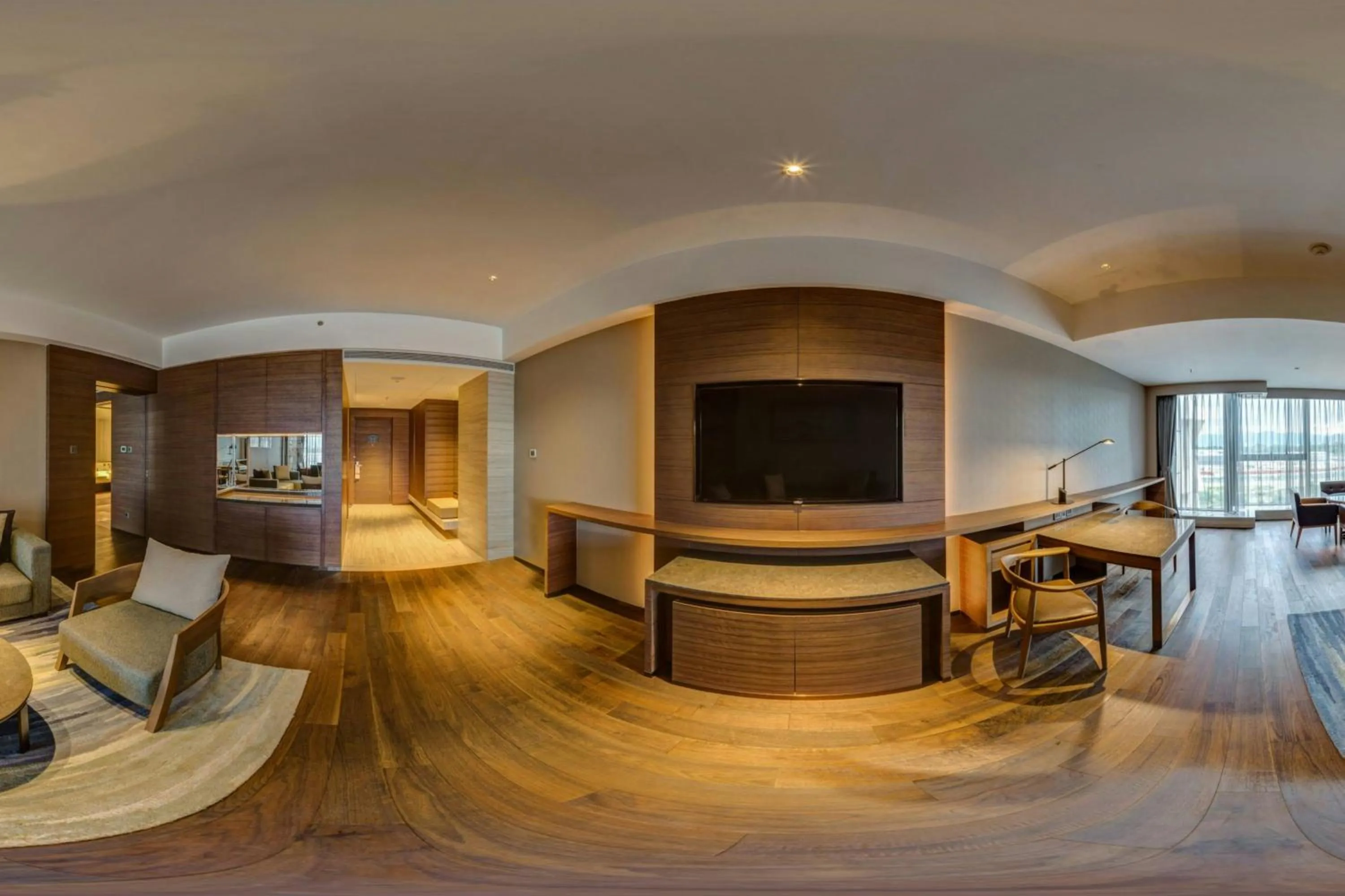 Living room in Beijing Marriott Hotel Changping