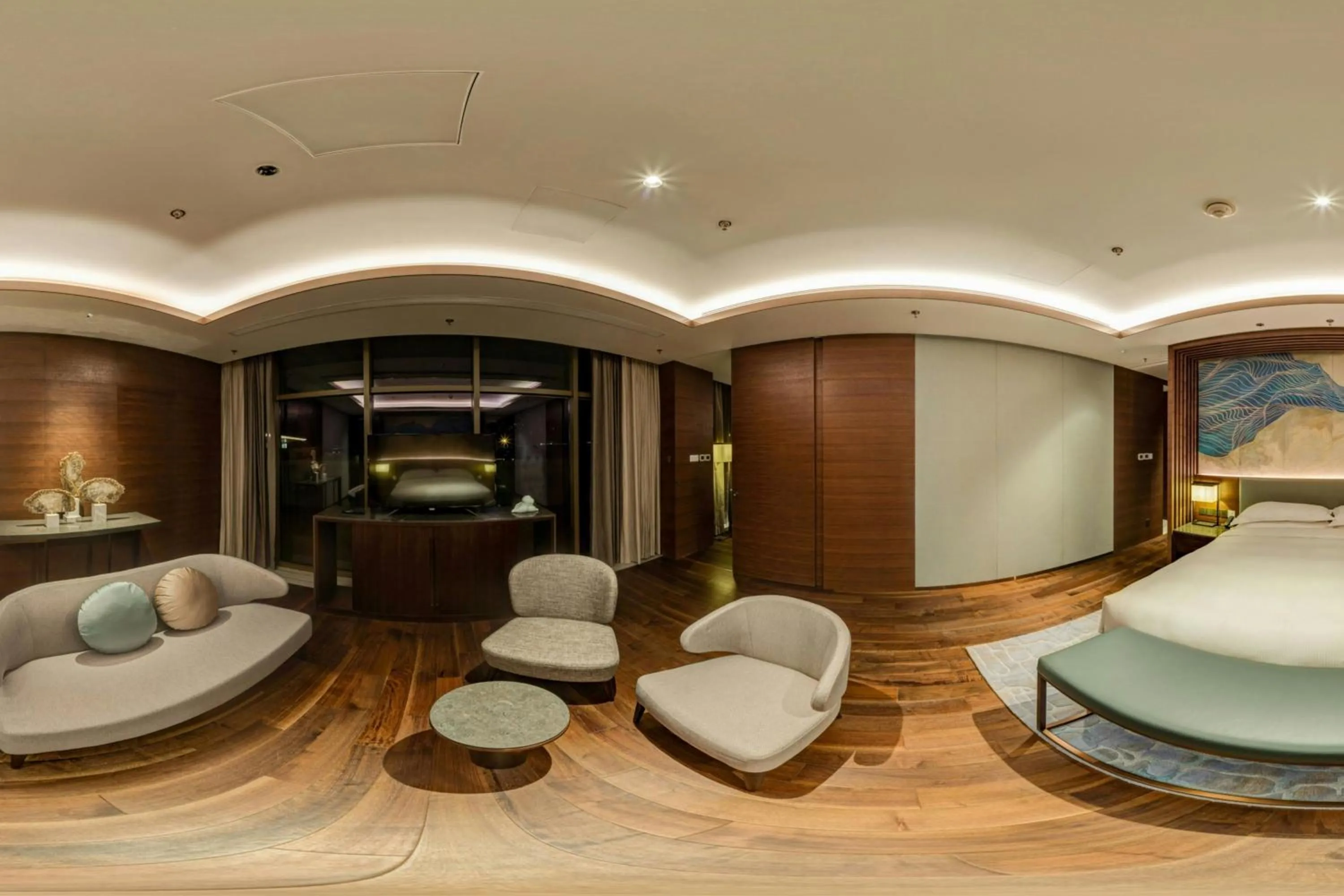 Bedroom in Beijing Marriott Hotel Changping