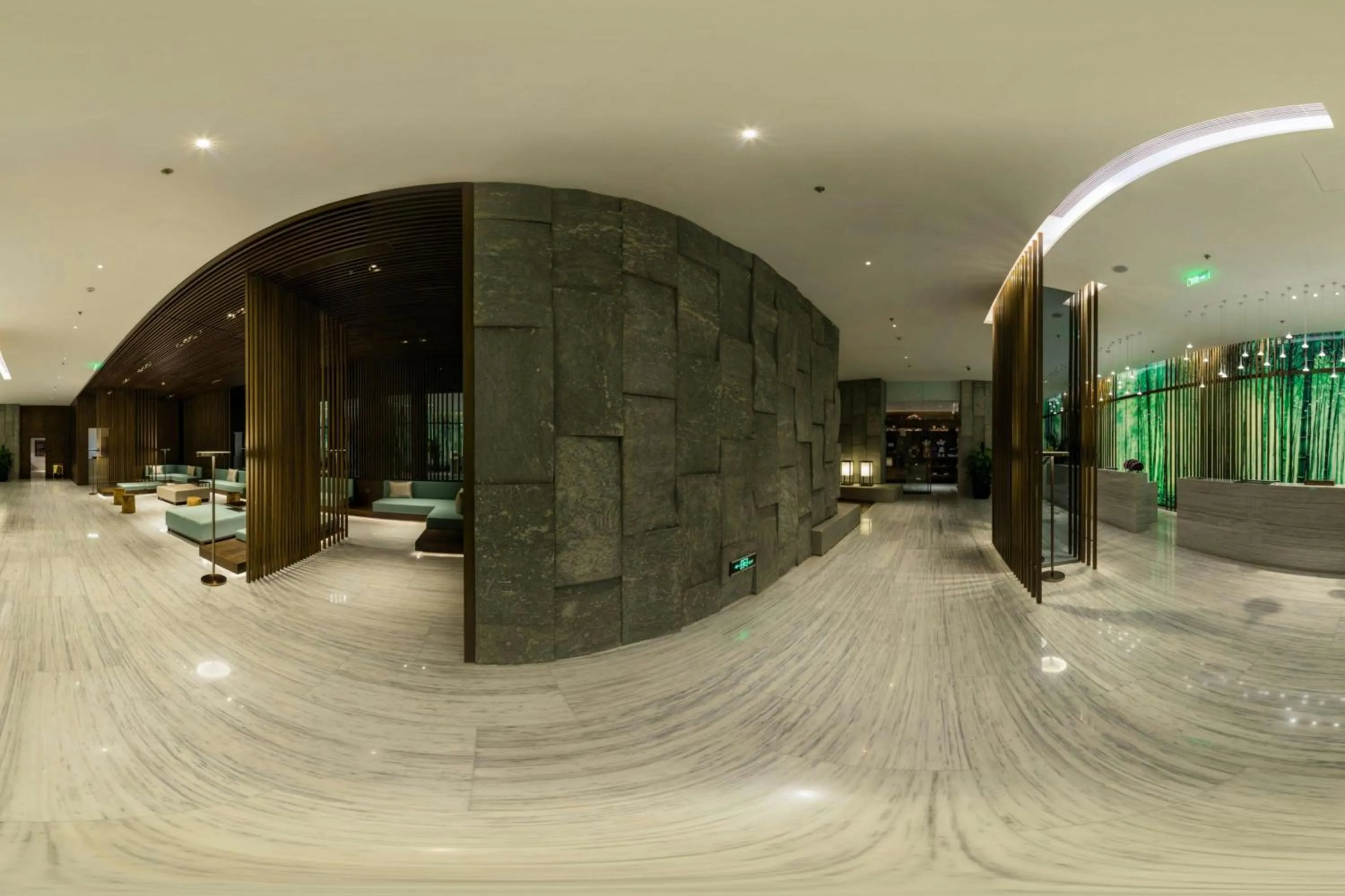 Lobby or reception in Beijing Marriott Hotel Changping