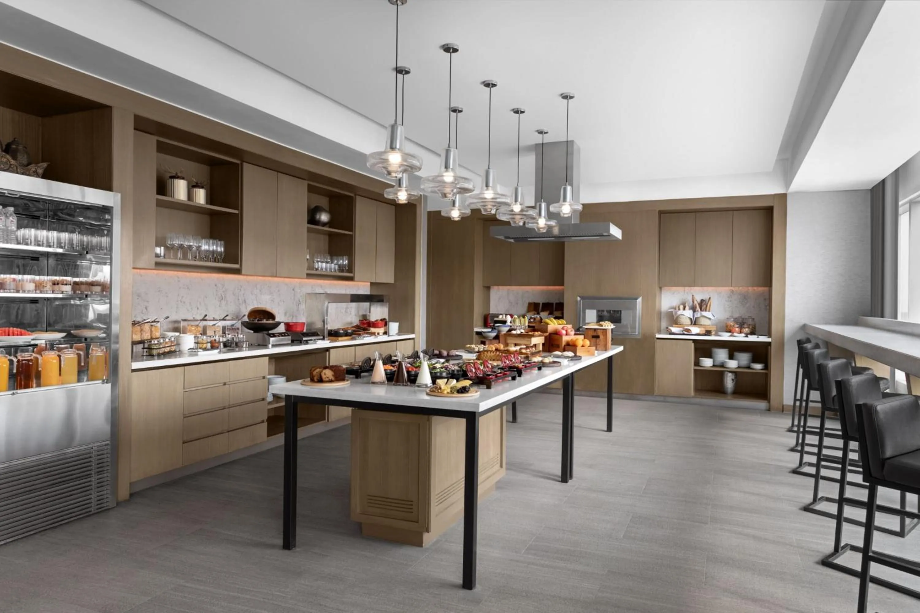 Breakfast in Clark Marriott Hotel