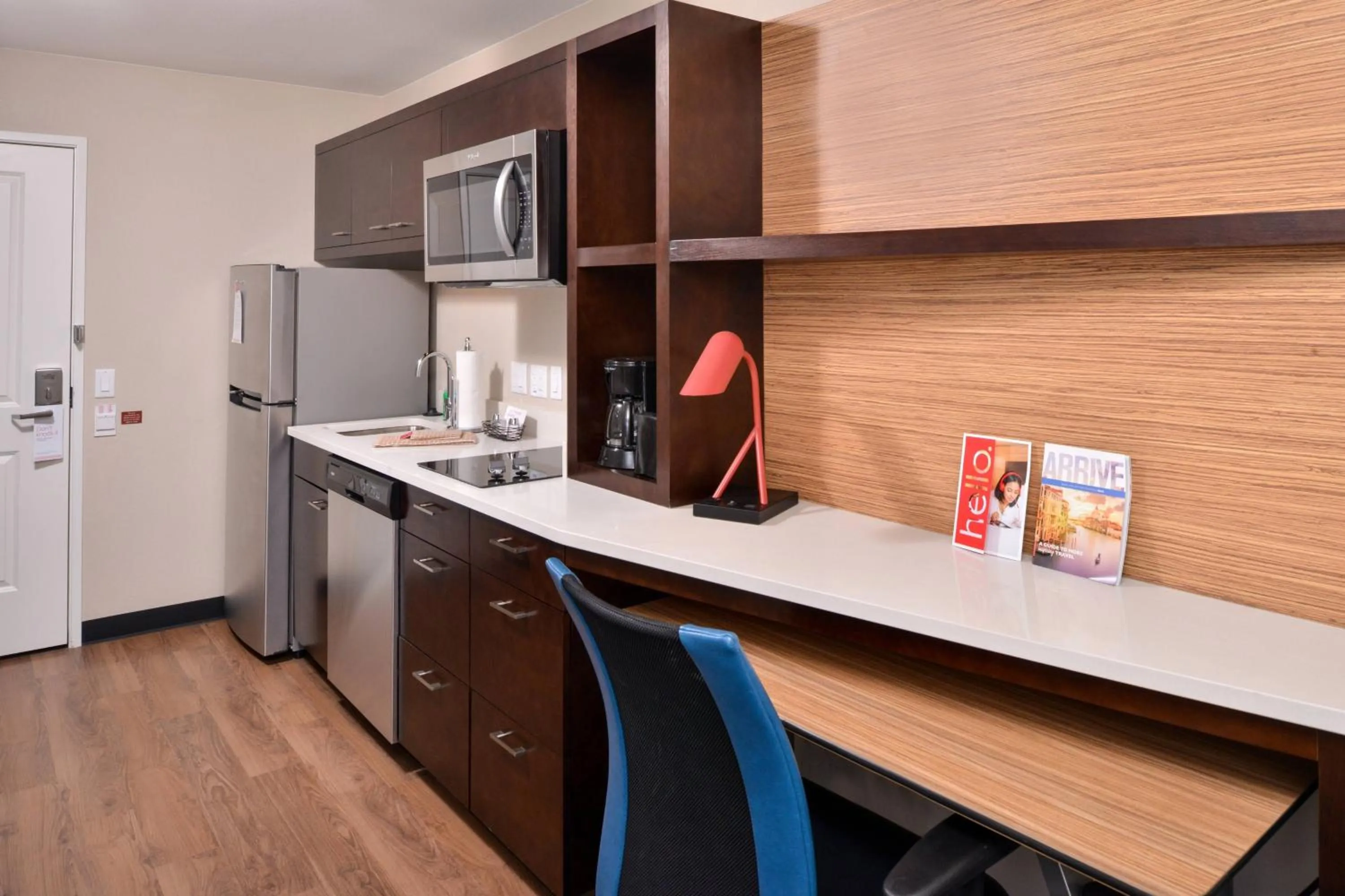 Kitchen or kitchenette in TownePlace Suites by Marriott Ontario Chino Hills