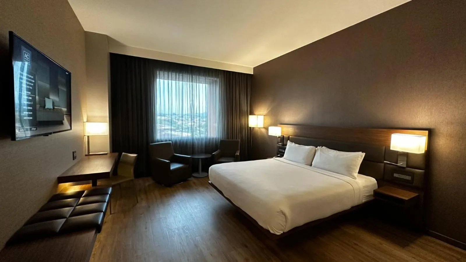 Bedroom, Bed in AC Hotel by Marriott San Jose Escazu
