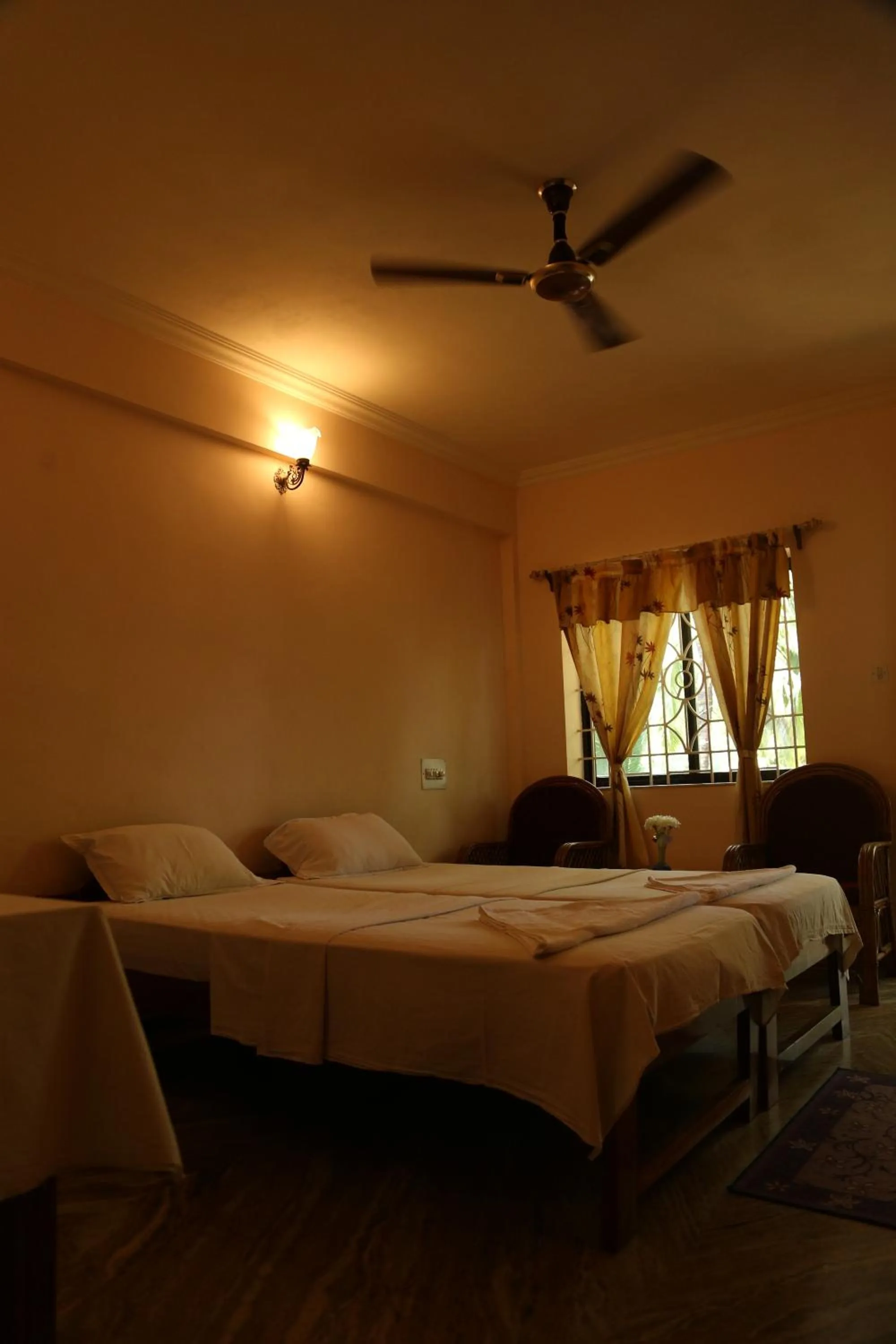 Bed in Sea View Resort