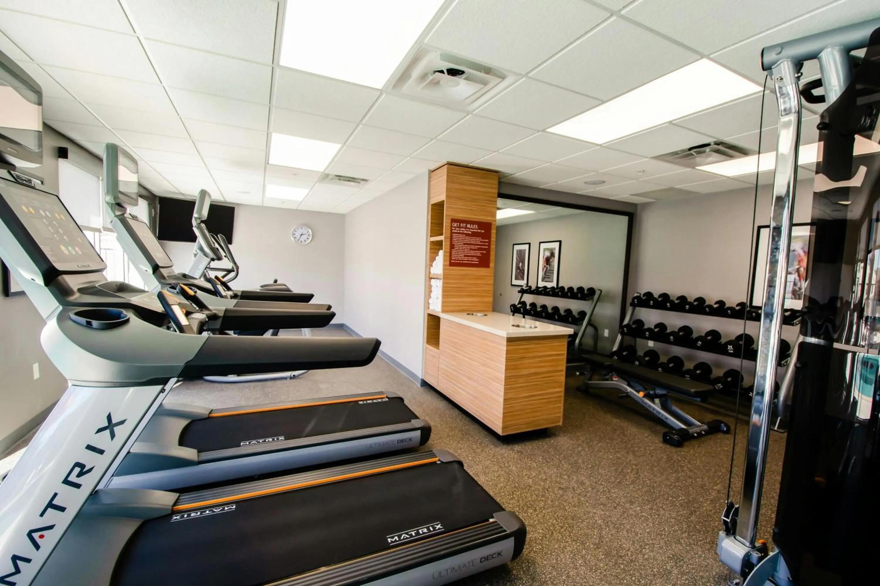 Fitness centre/facilities in TownePlace Suites by Marriott Temple