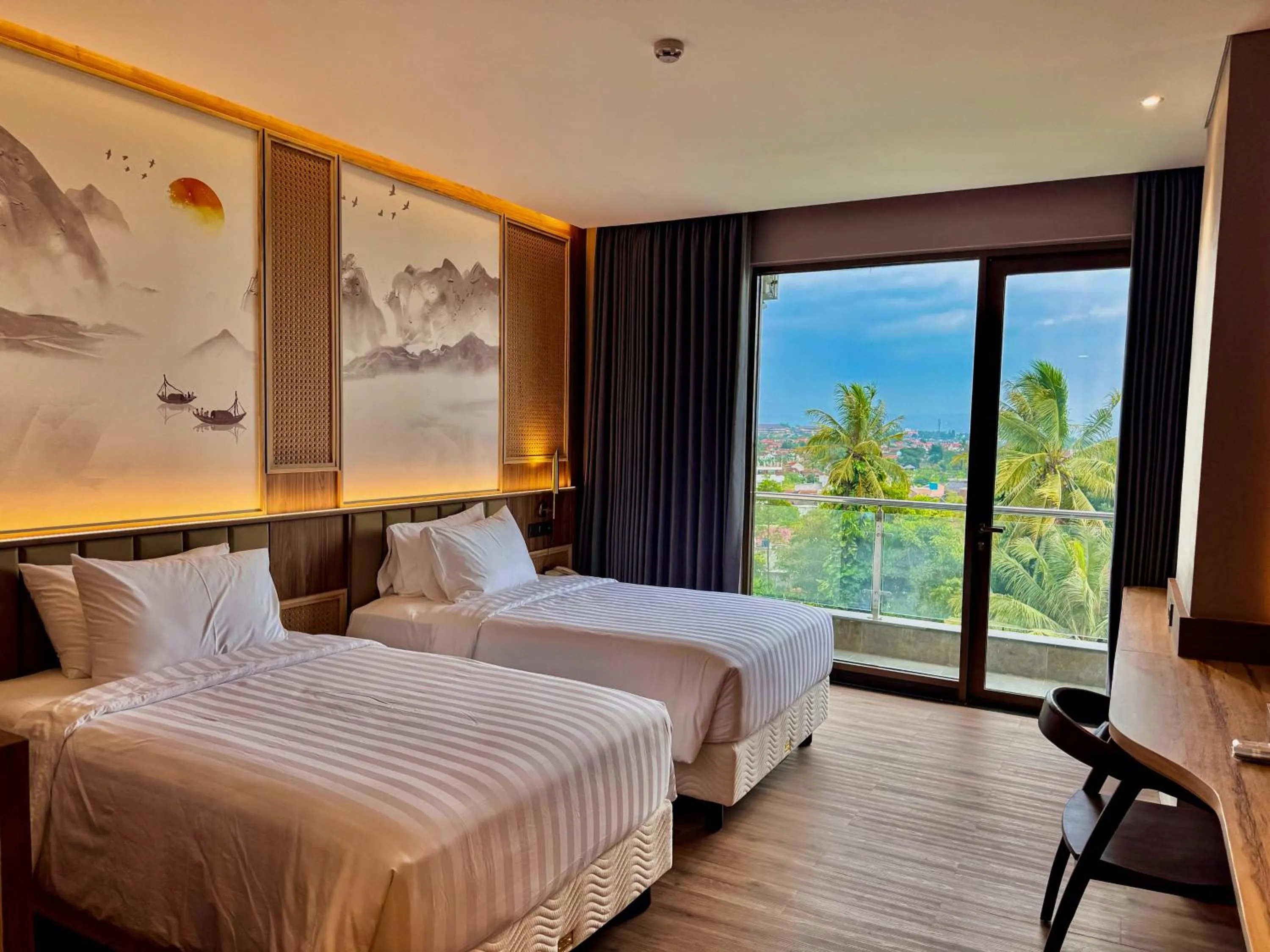 Bed in Cahaya Villa Garut