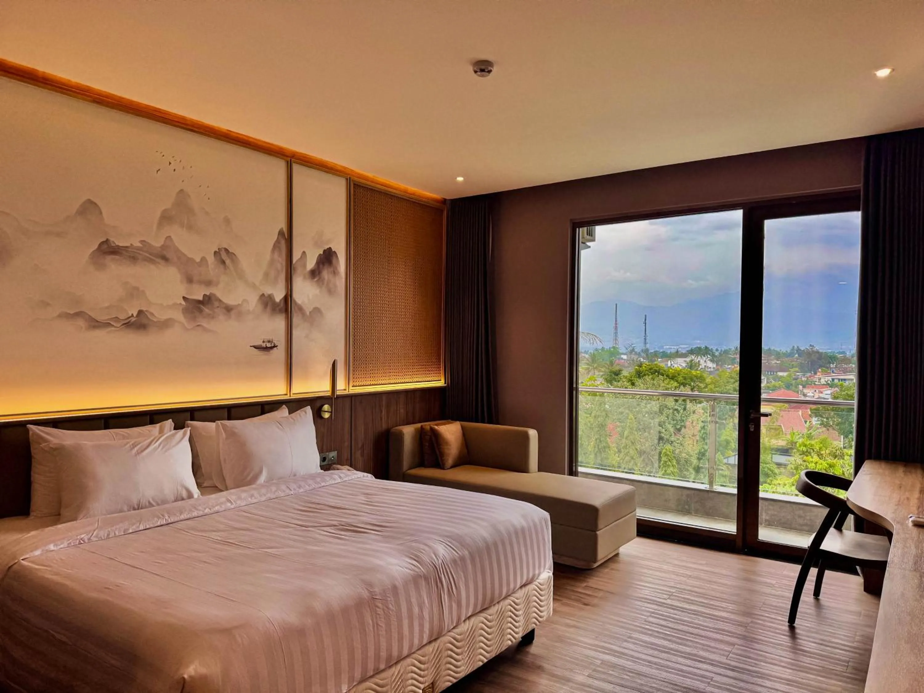 Bed in Cahaya Villa Garut